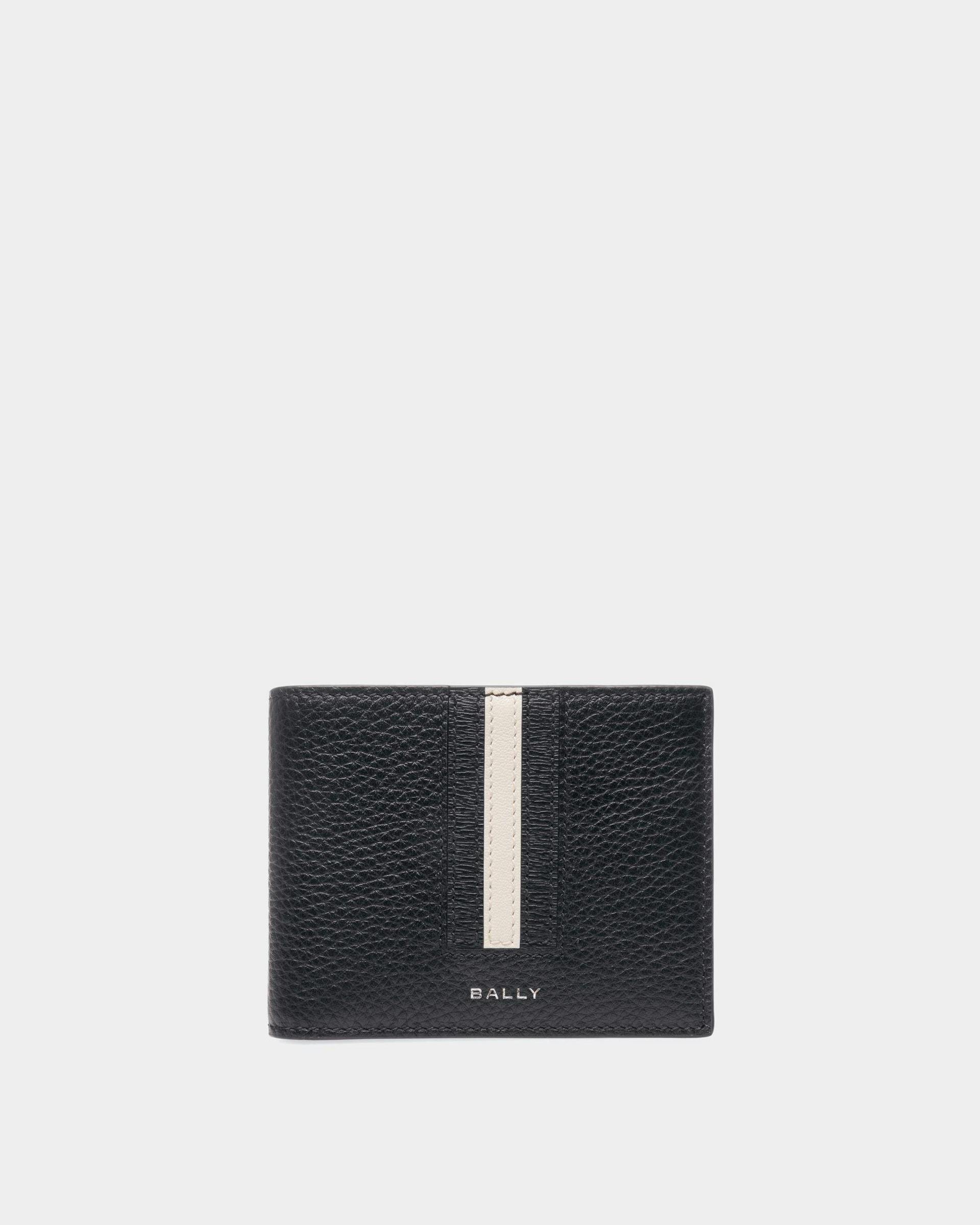 Ribbon Bi-fold Wallet | Men's Wallet | Midnight Leather | Bally