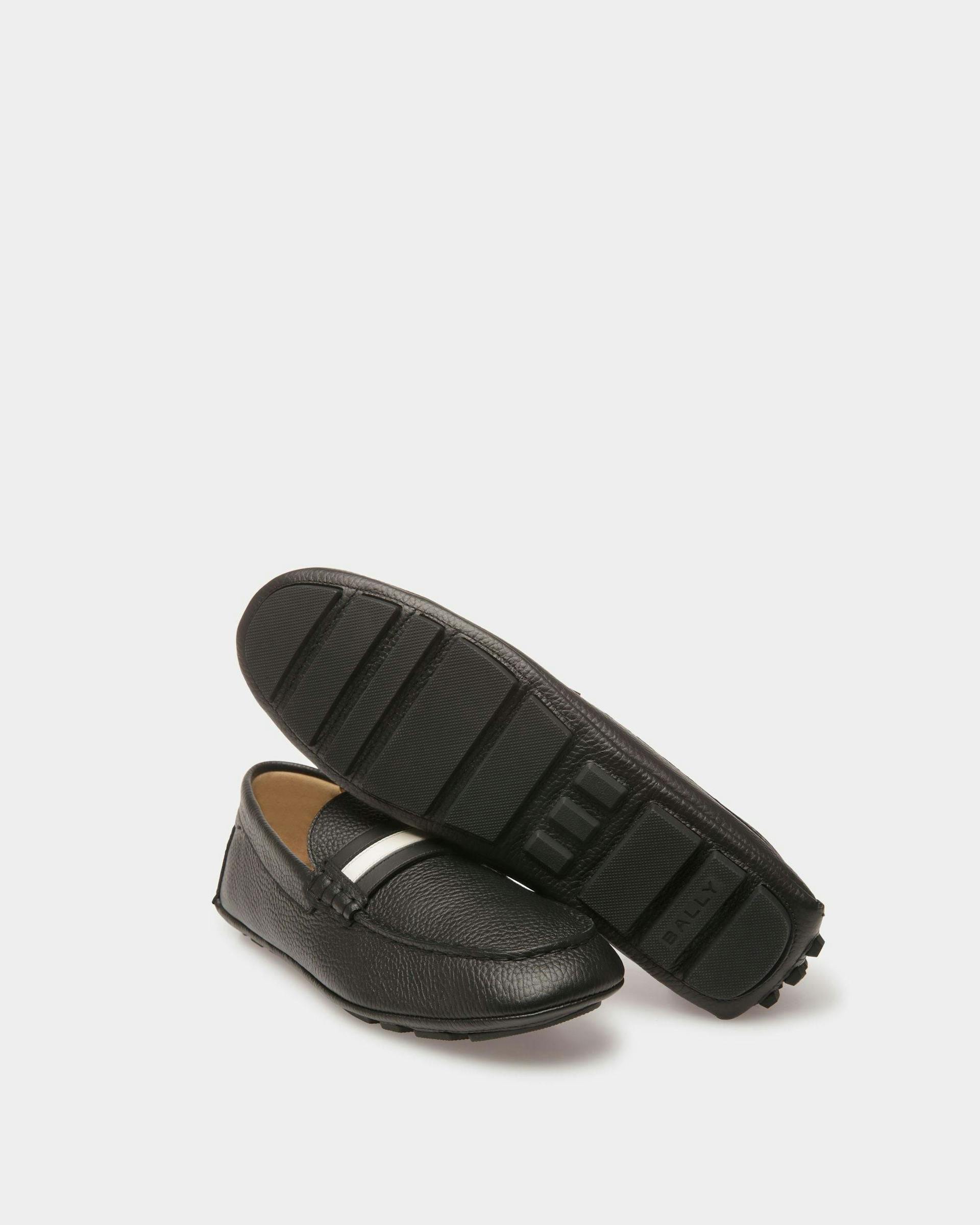 Men's Kerbs Drivers In Black Leather | Bally