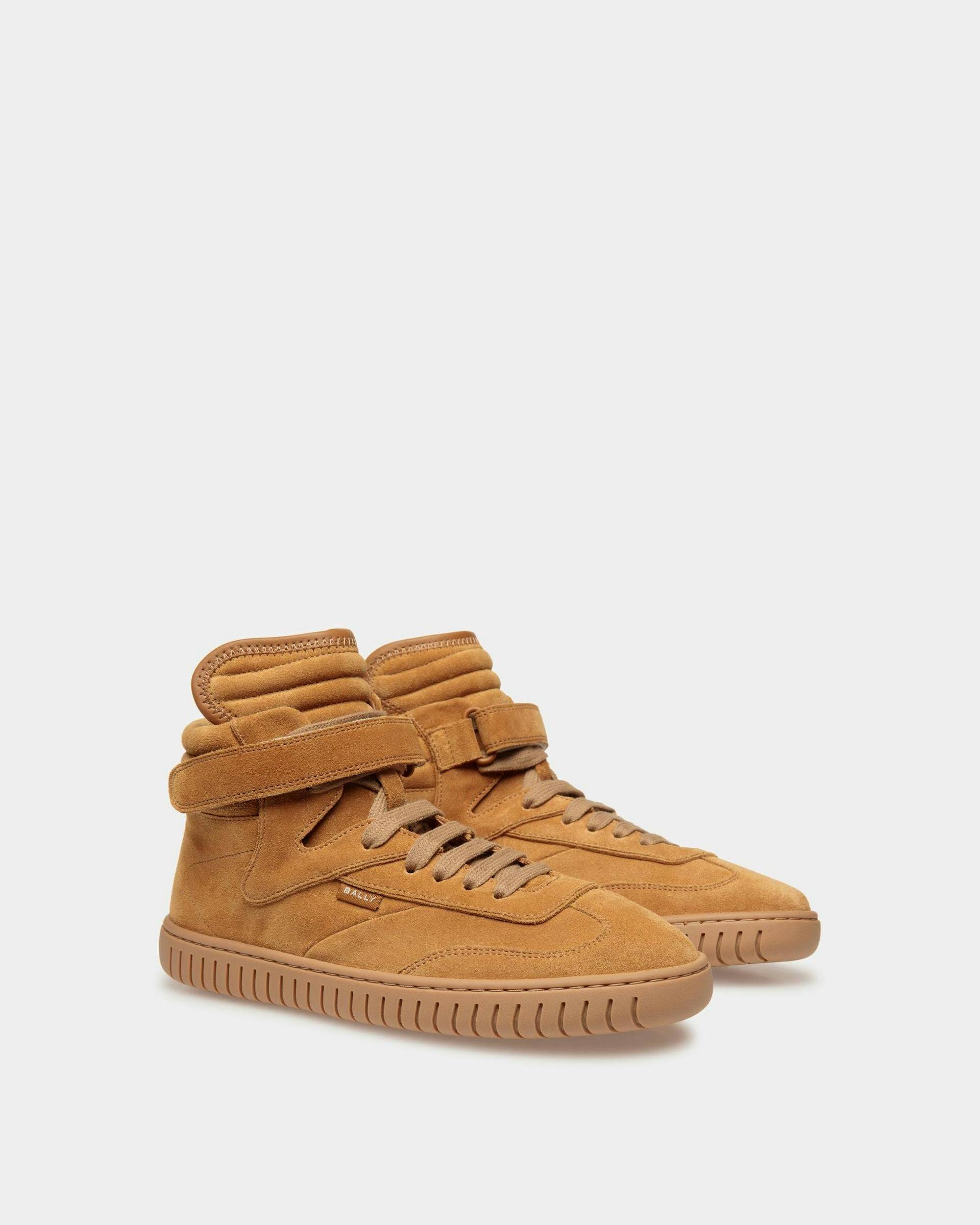 Parrel Mid | Women's Sneakers | Desert And Amber Leather | Bally