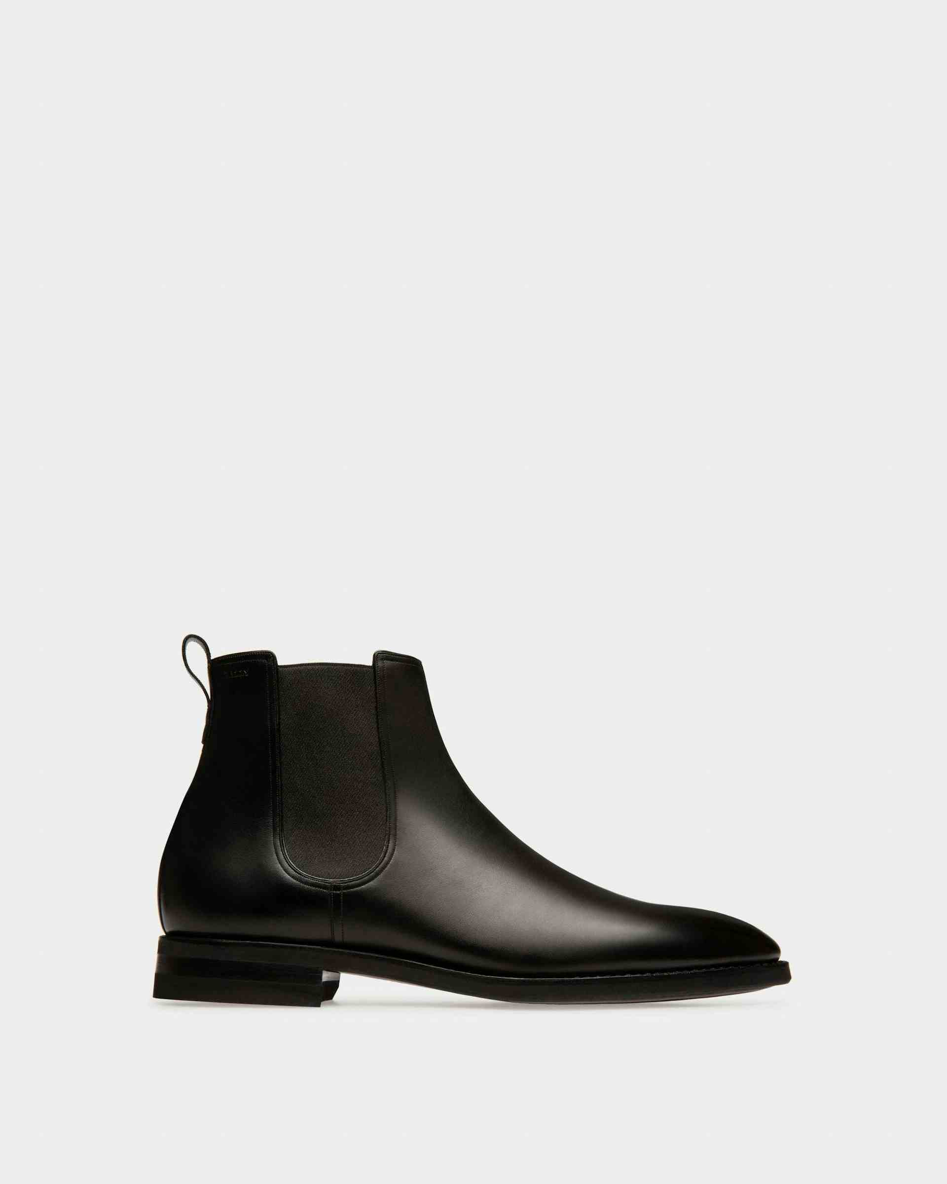 Scribe Novo Booties In Black Leather - Men's - Bally
