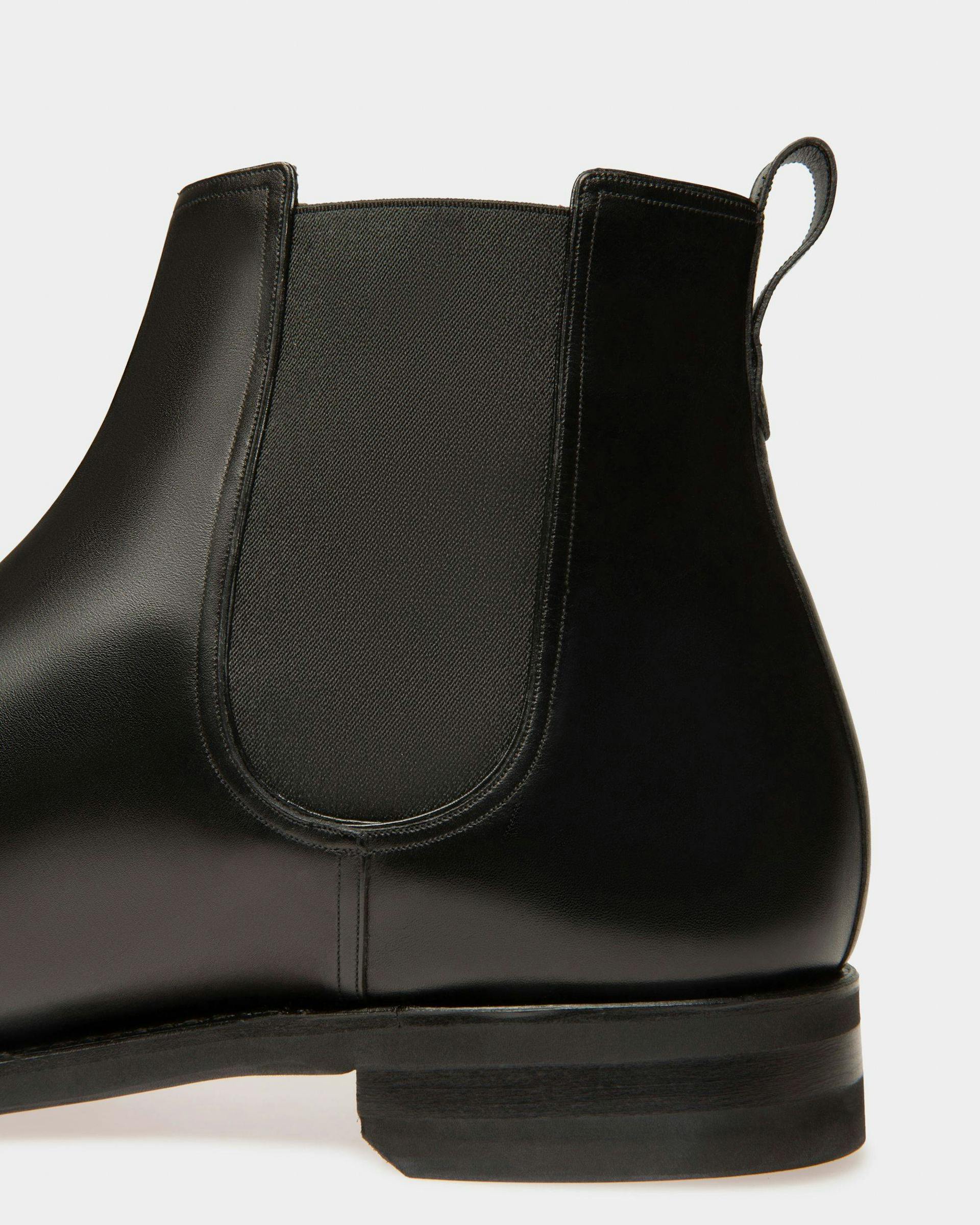 Scribe Novo Booties In Black Leather - Men's - Bally - 04