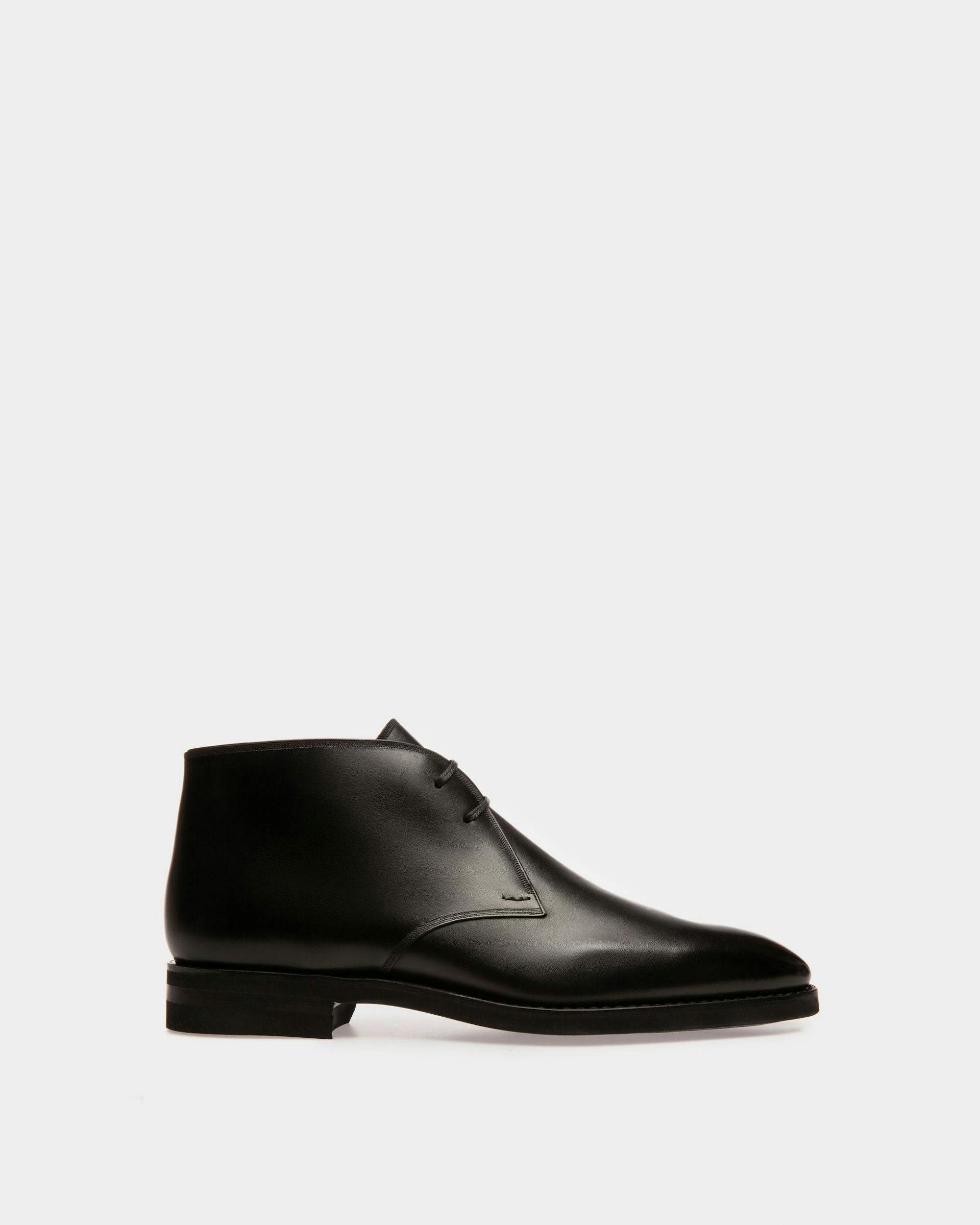 Skiligny Leather Boots In Black - Men's - Bally - 01