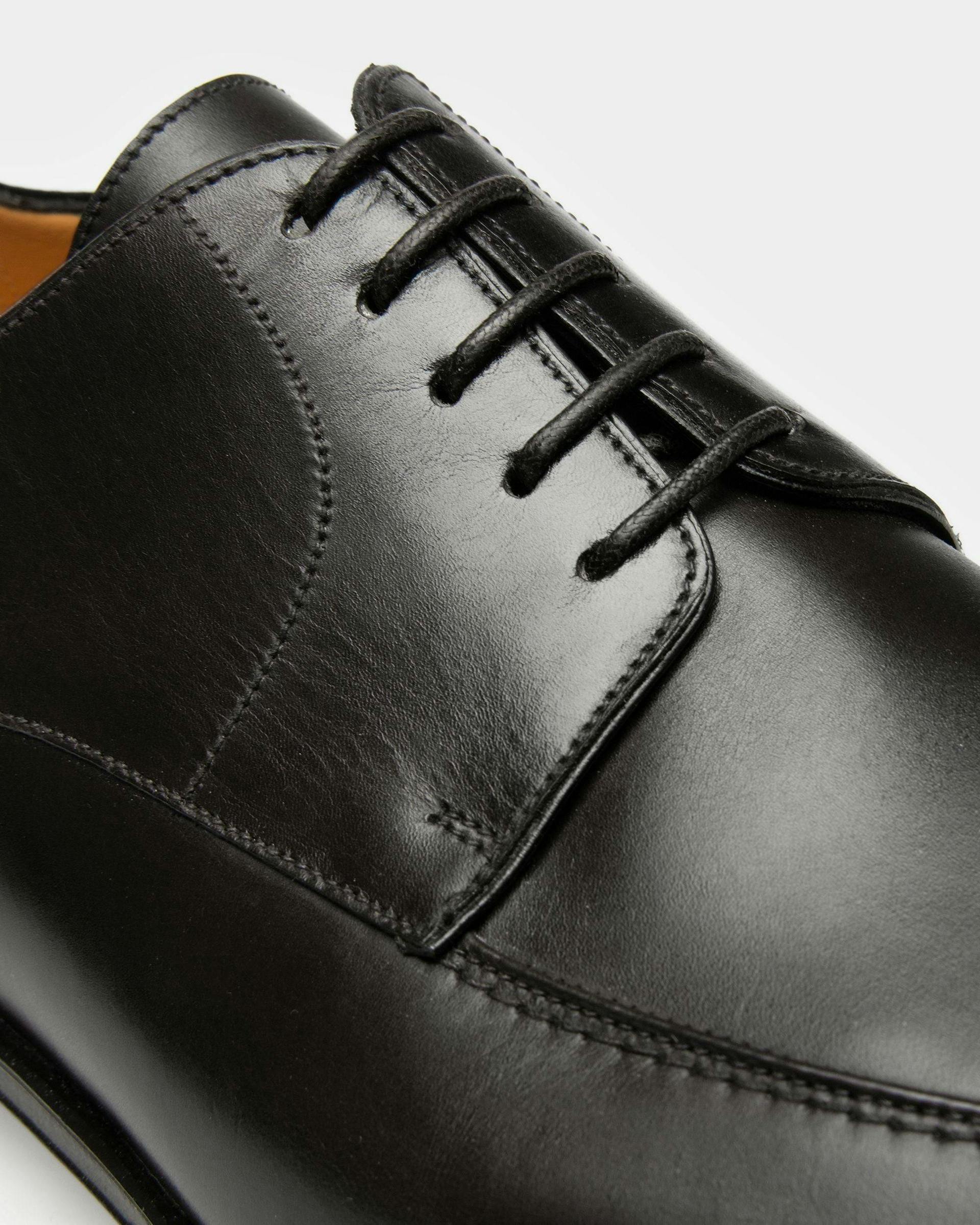 Wedmer Leather Derby Shoes In Black - Men's - Bally - 04