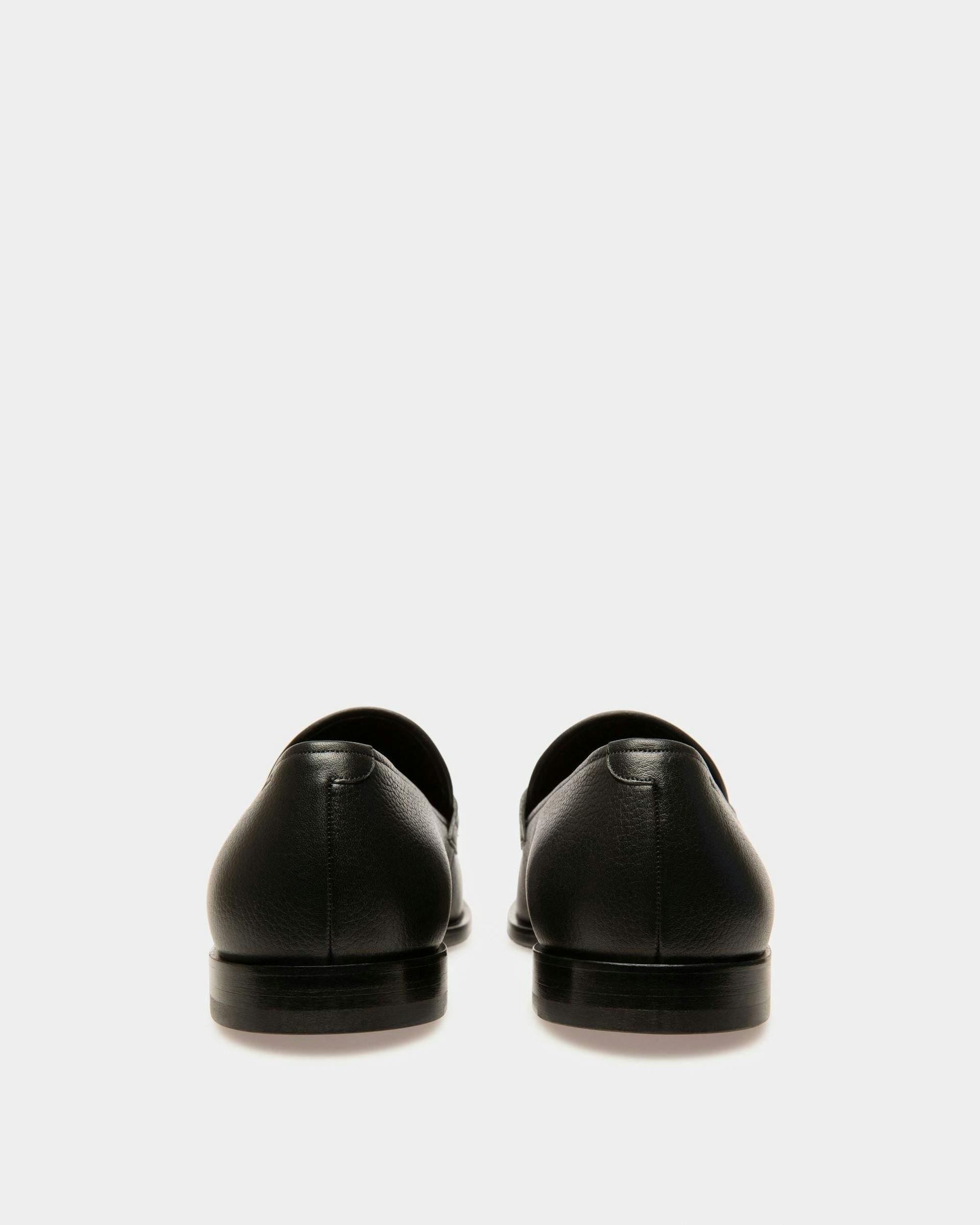 Kelsy Leather Loafers In Black - Men's - Bally - 03