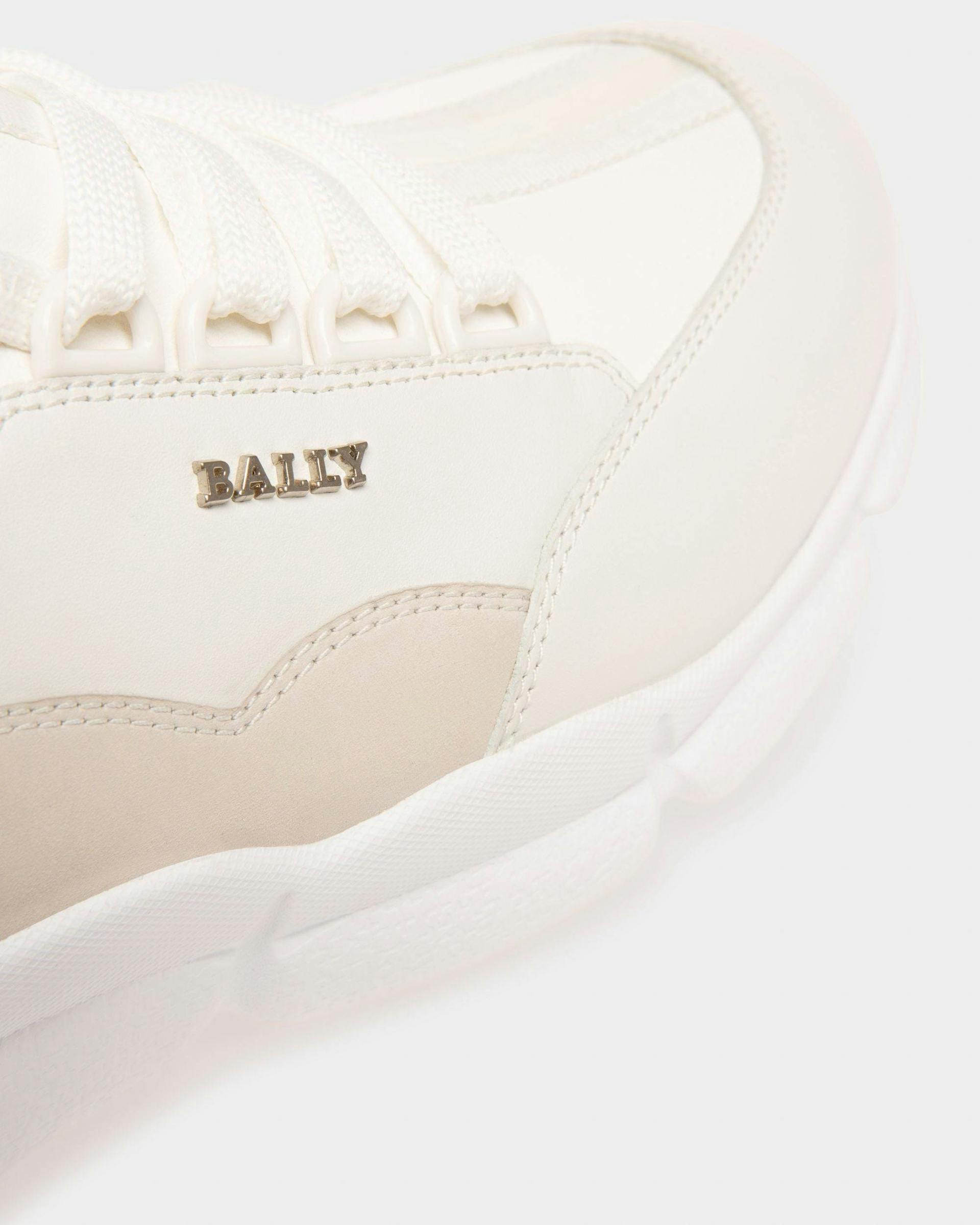 Bally Escapes Passe Partout Leather Sneakers In White - Men's - Bally - 05