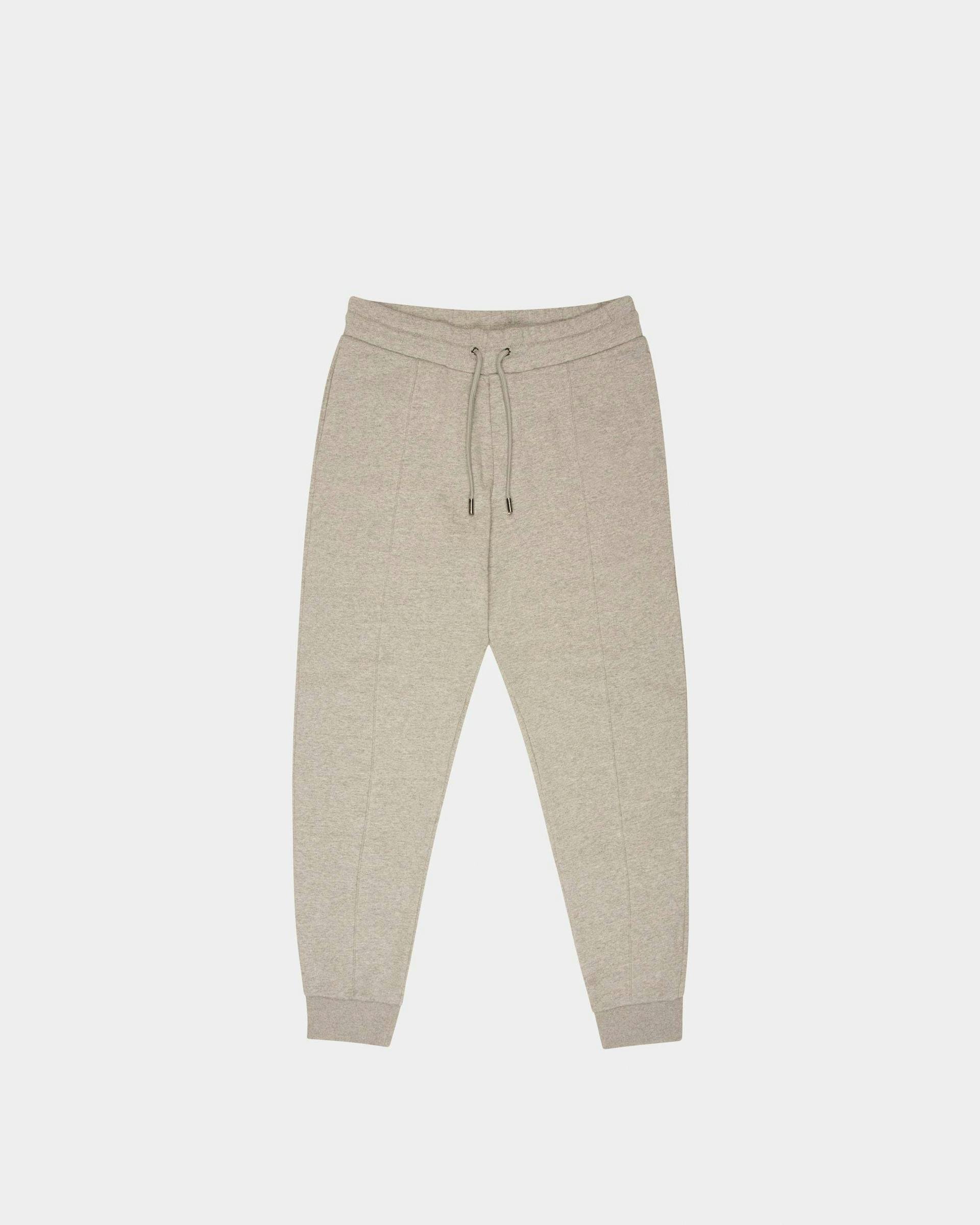 Cotton Sweatpants In Grey - Men's - Bally - 01