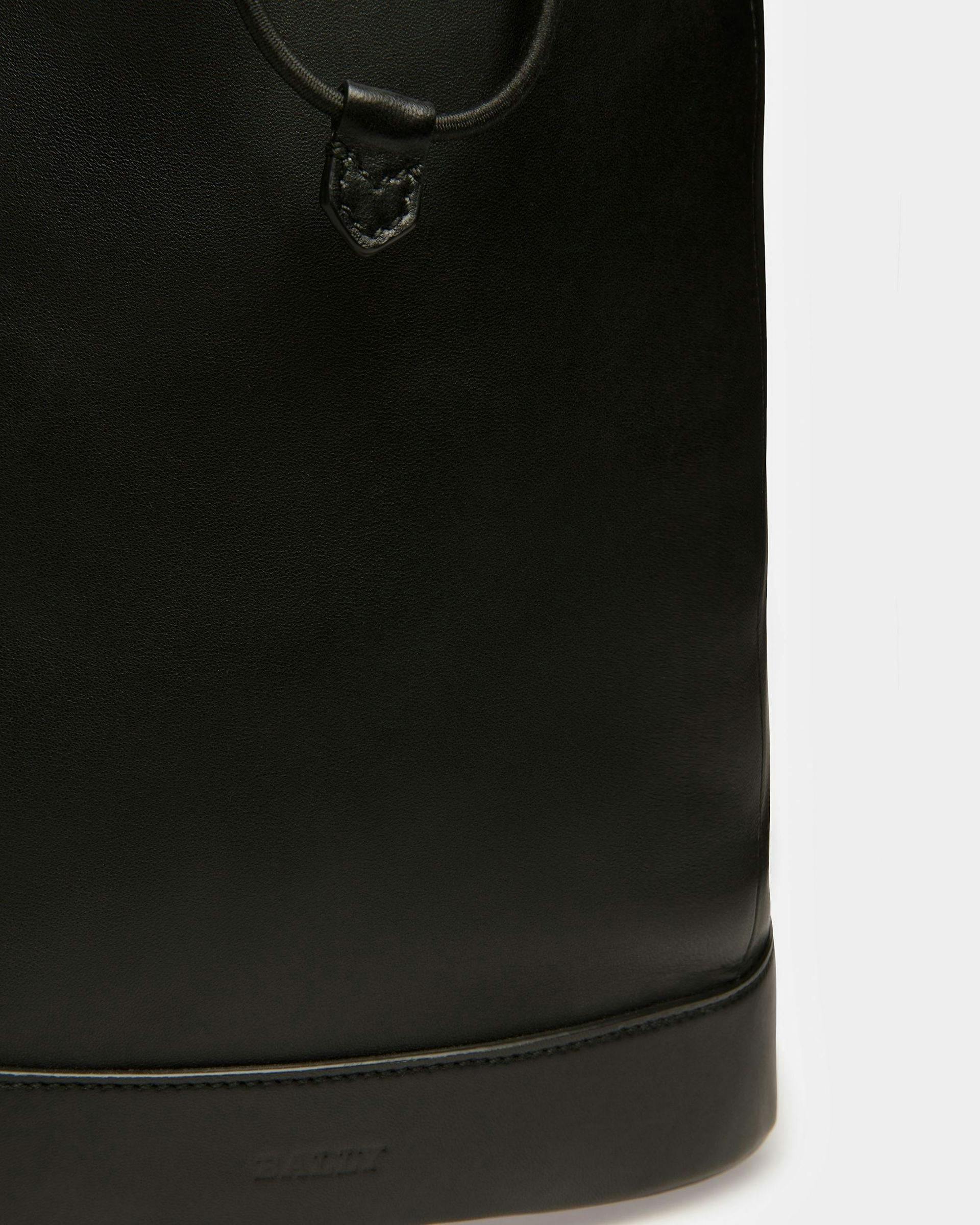 Azes Leather Sling Bag In Black - Men's - Bally - 06