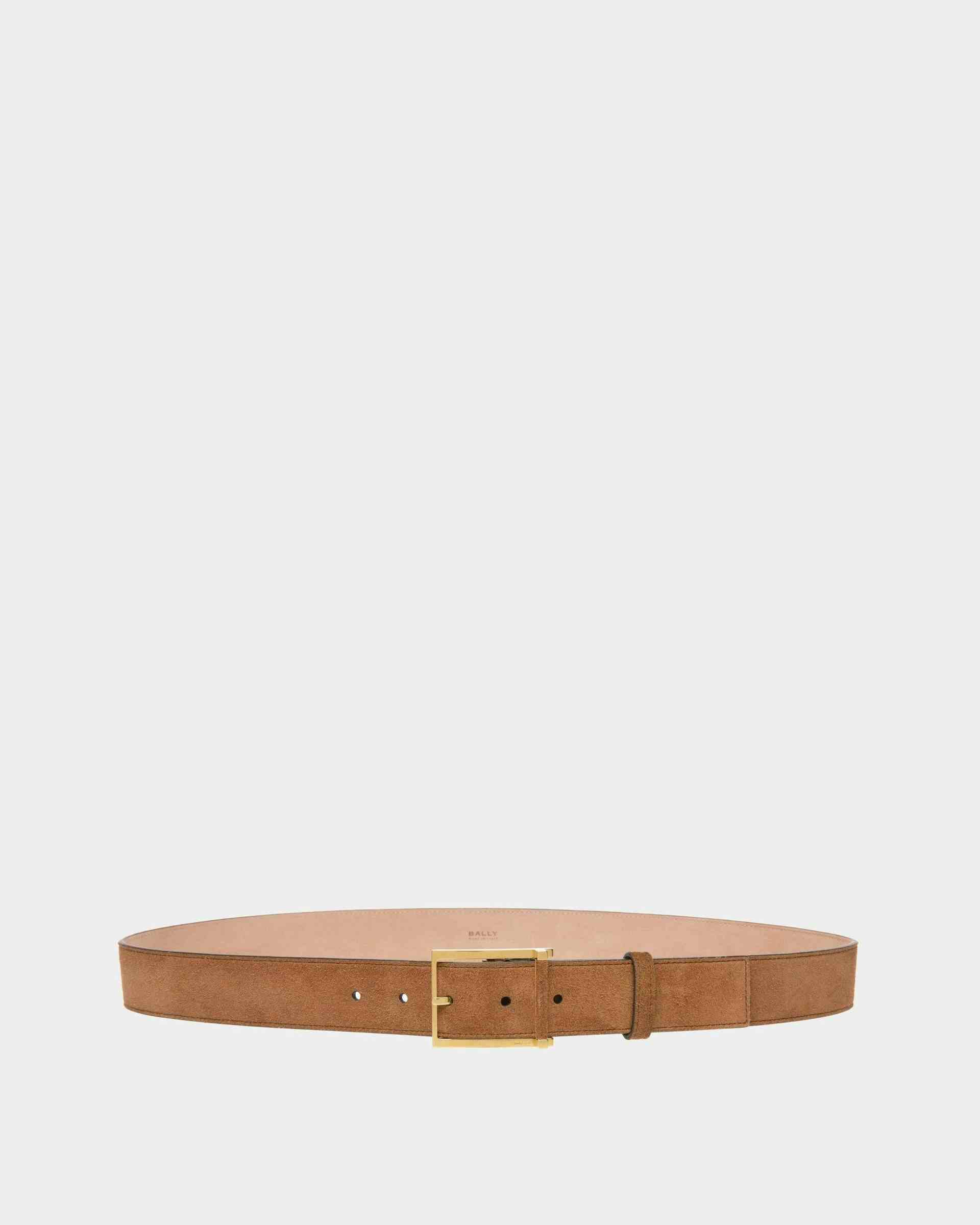 Dress Belt In Brown Leather - Men's - Bally