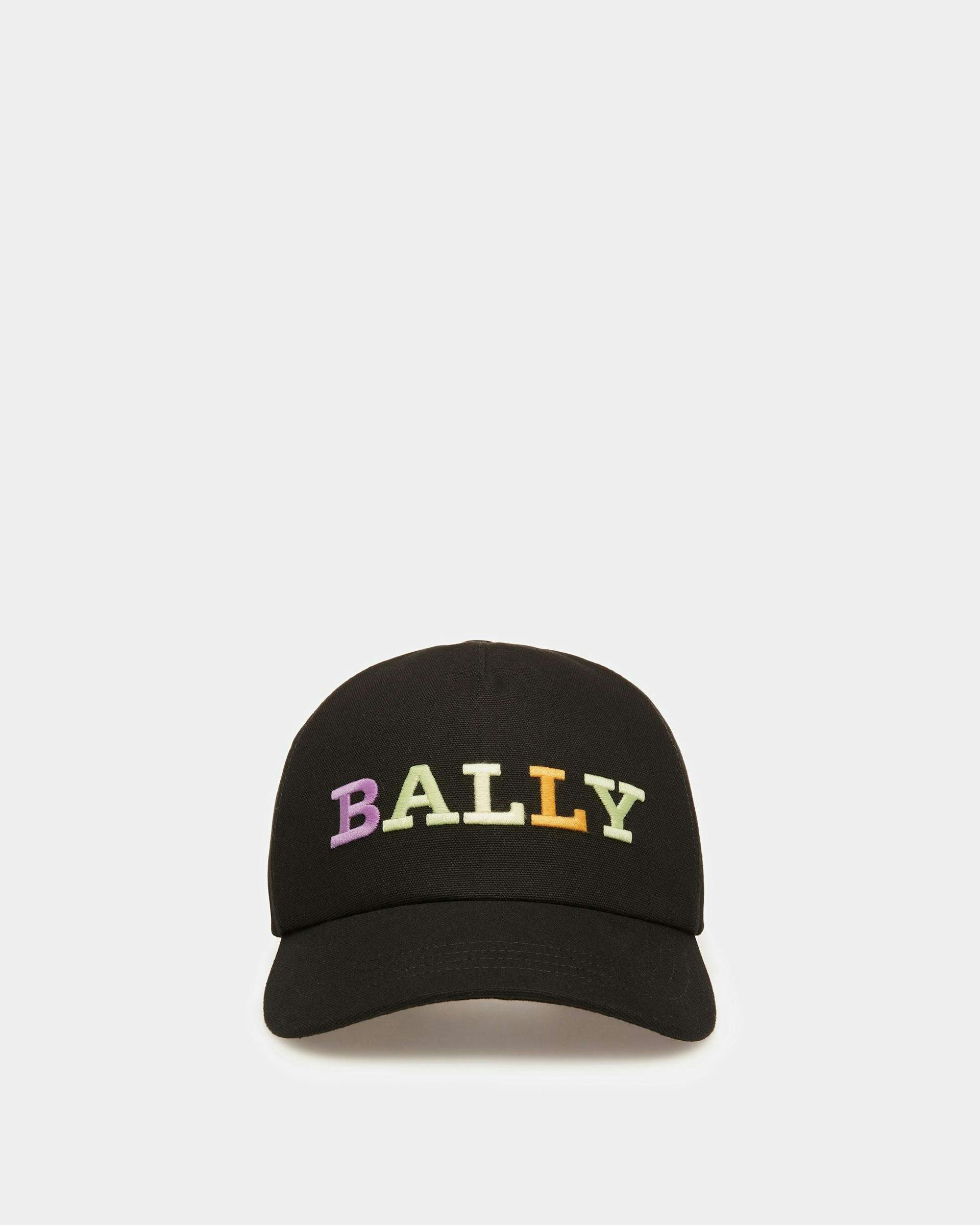 Embroidered Bally Logo Baseball Cap - Men's - Bally - 01