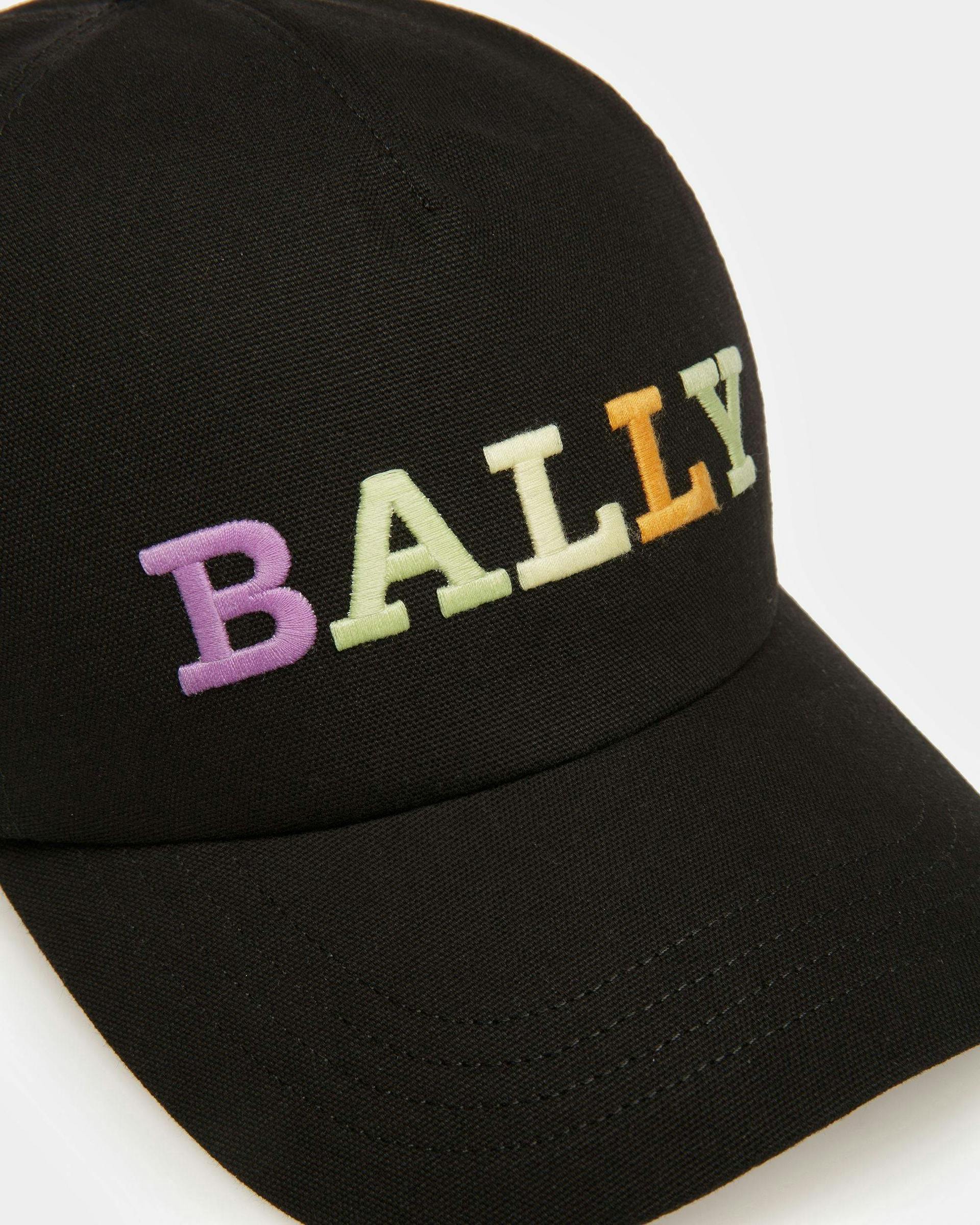 Embroidered Bally Logo Baseball Cap - Men's - Bally - 04