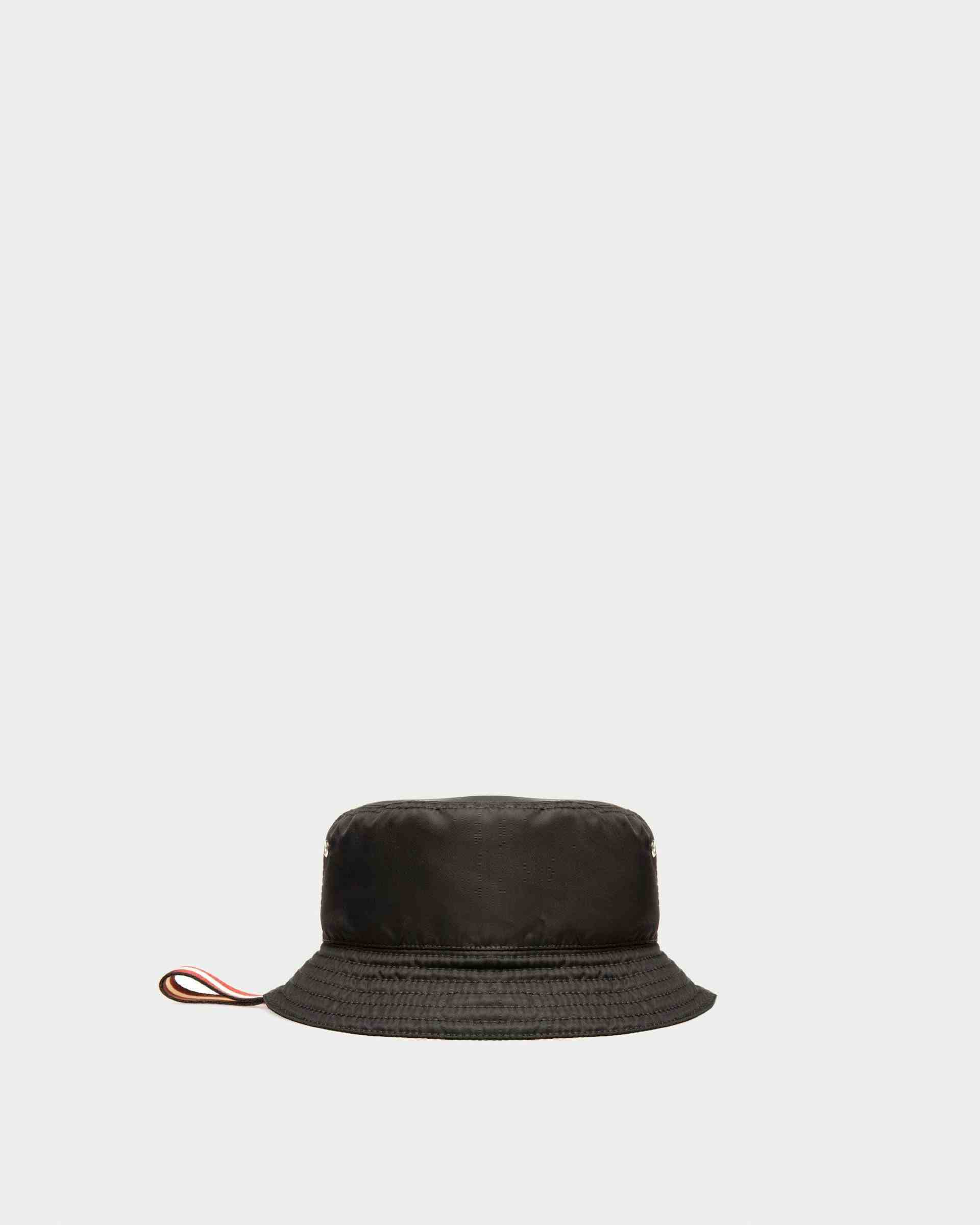 Recycled Nylon Hat In Black - Men's - Bally