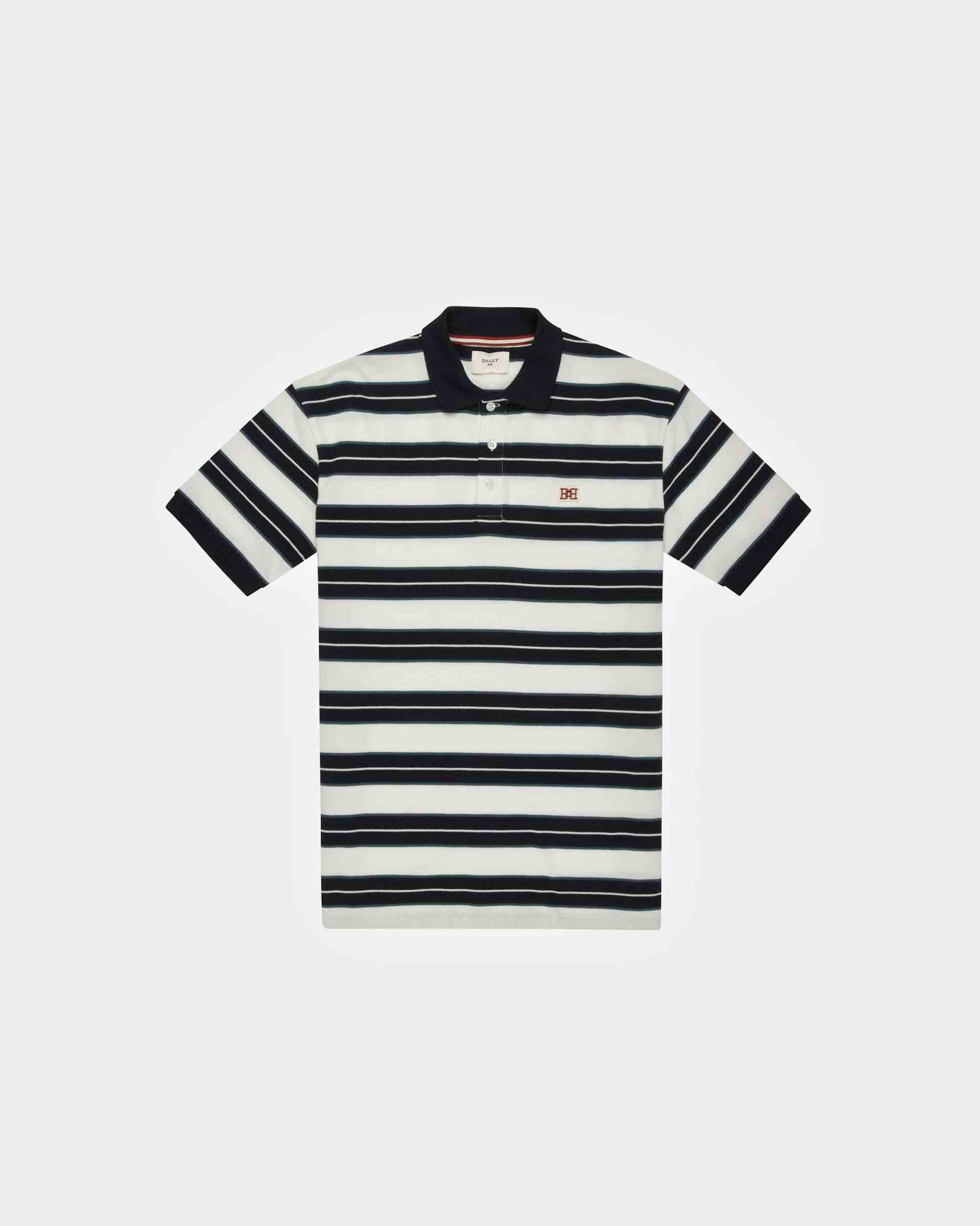 Striped Polo Shirt - Men's - Bally