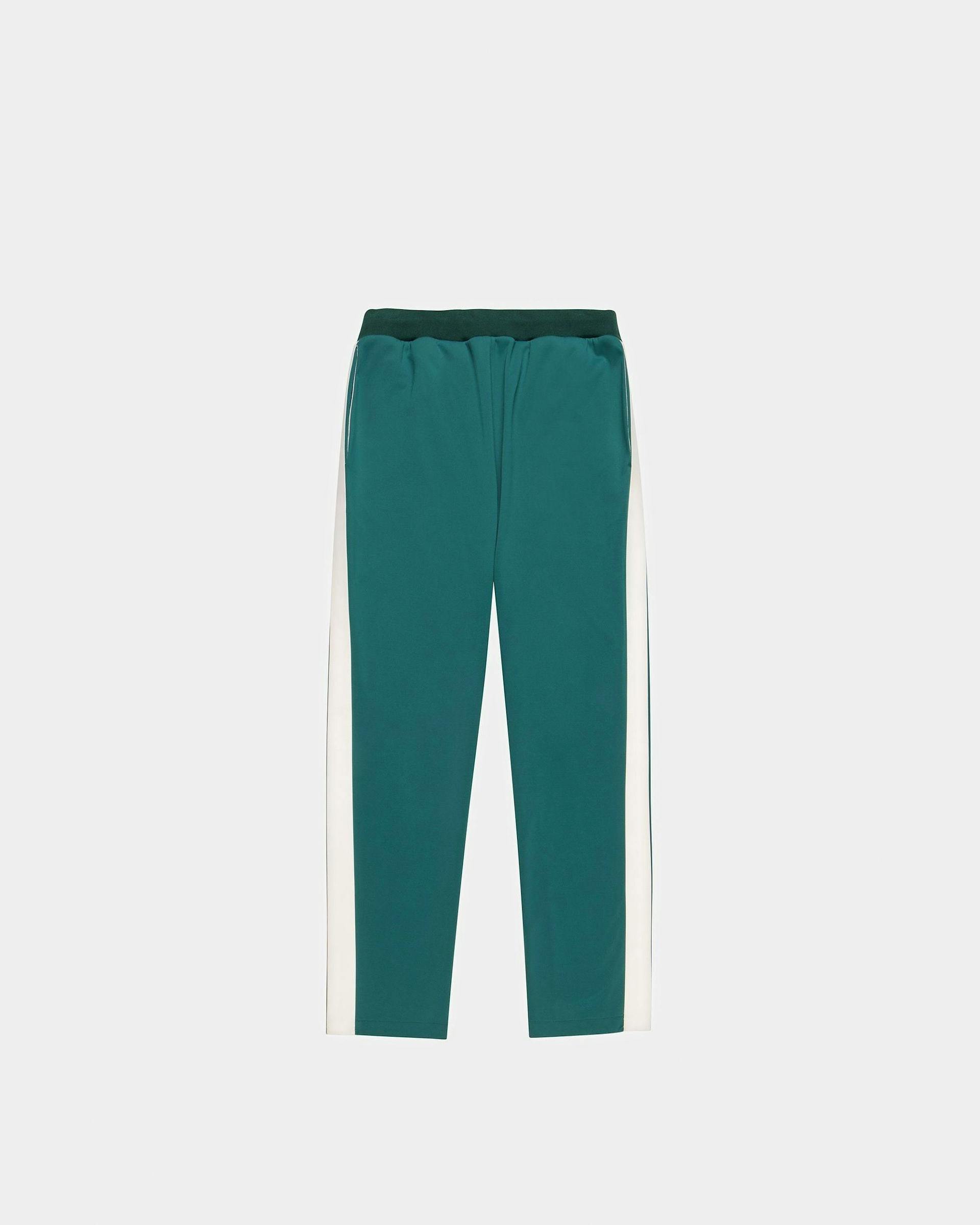 Sports Pants In Green Cotton Mix - Men's - Bally - 01