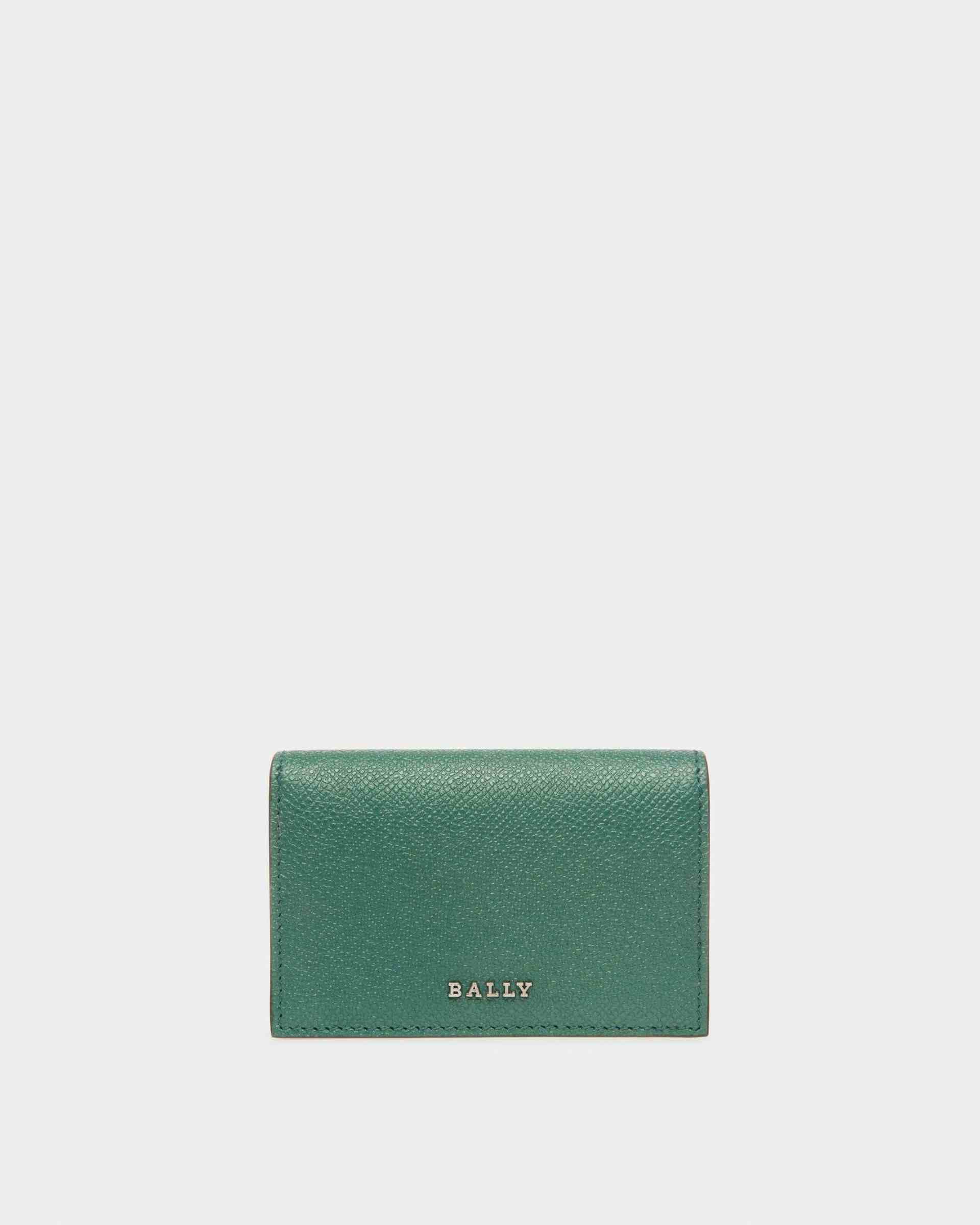 Balee Leather Beniness Card Holder In Green - Men's - Bally