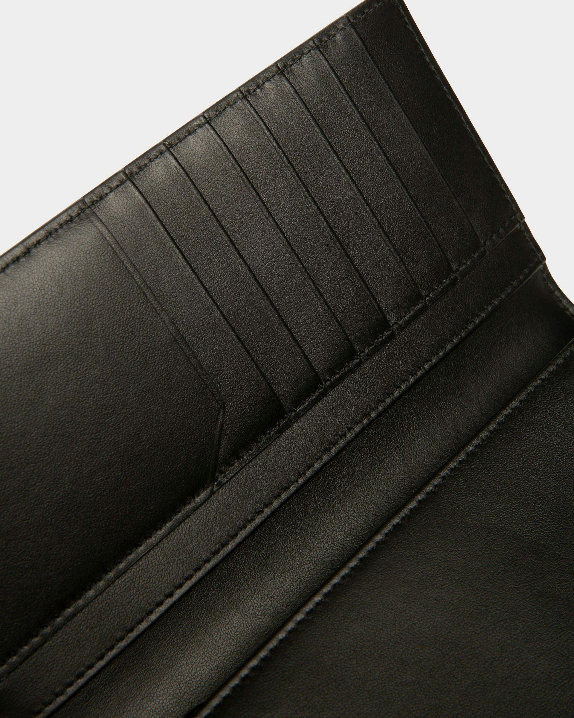 Scaliro Leather Continental Wallet In Black - Men's - Bally - 04