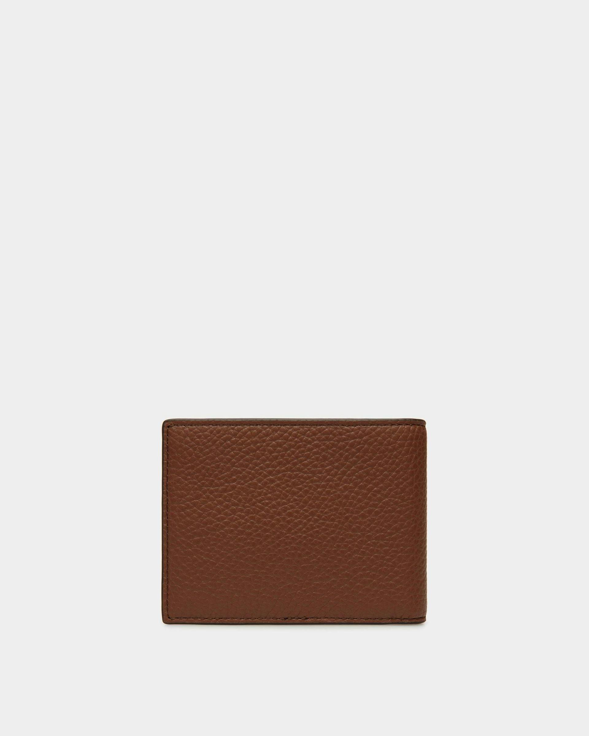 Ribbon Wallet In Brown Leather - Men's - Bally - 02