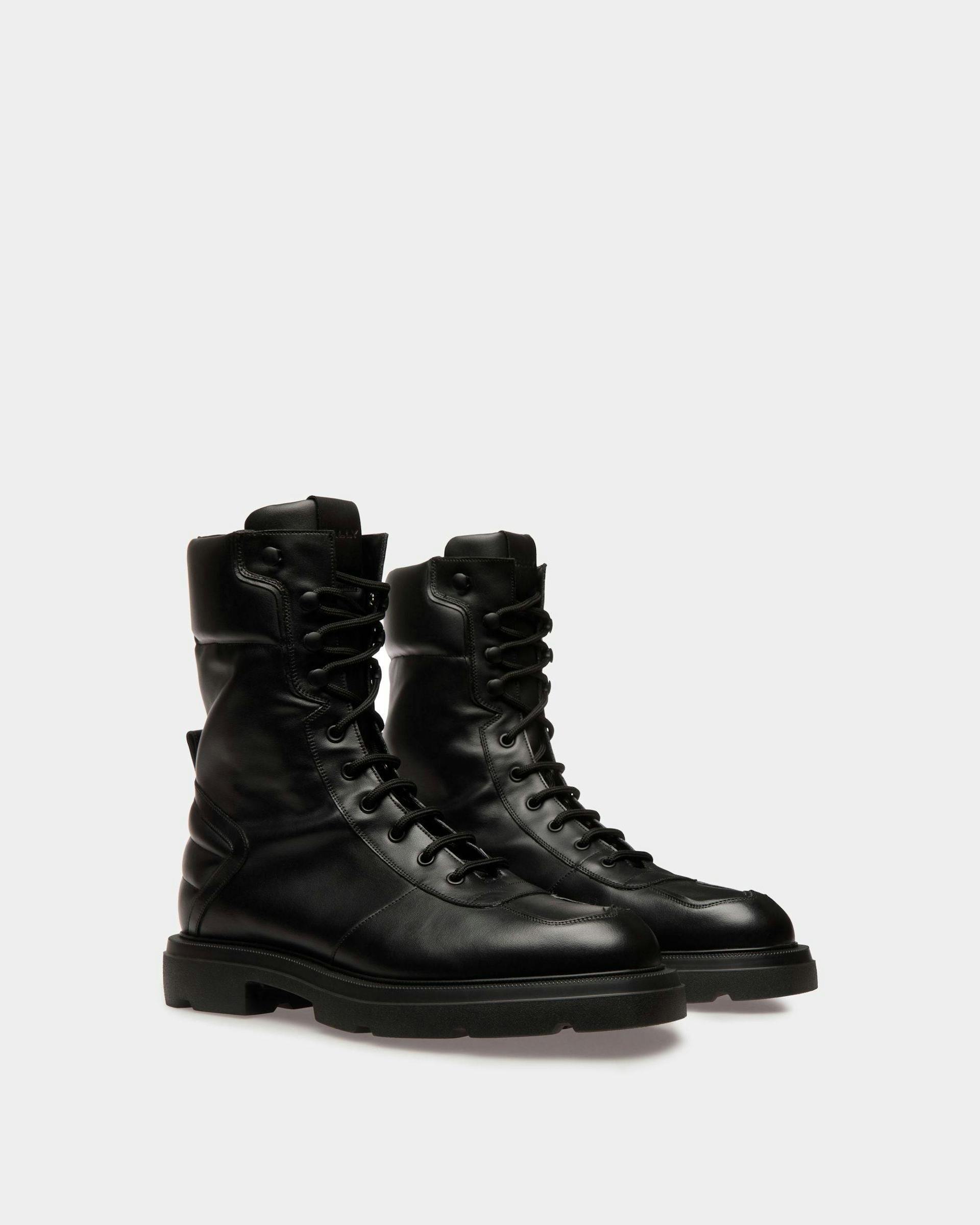 Enga Boots In Black Leather - Men's - Bally - 03