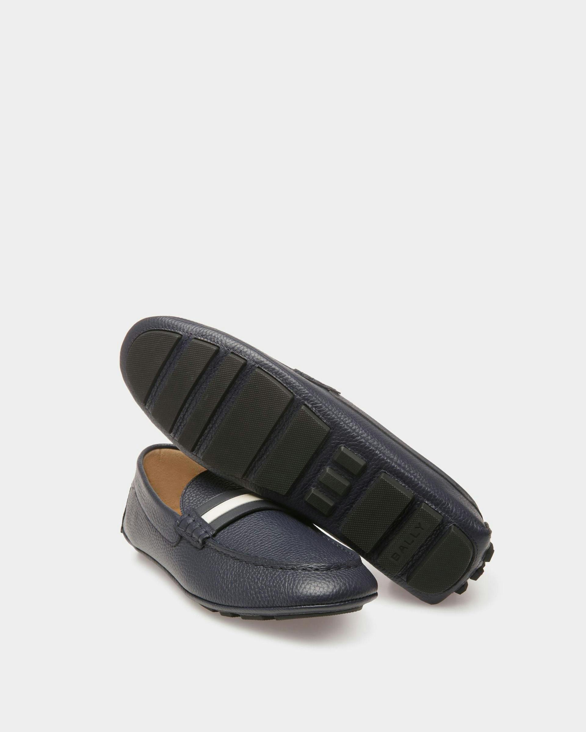 Kerbs Drivers In Midnight Leather - Men's - Bally - 04