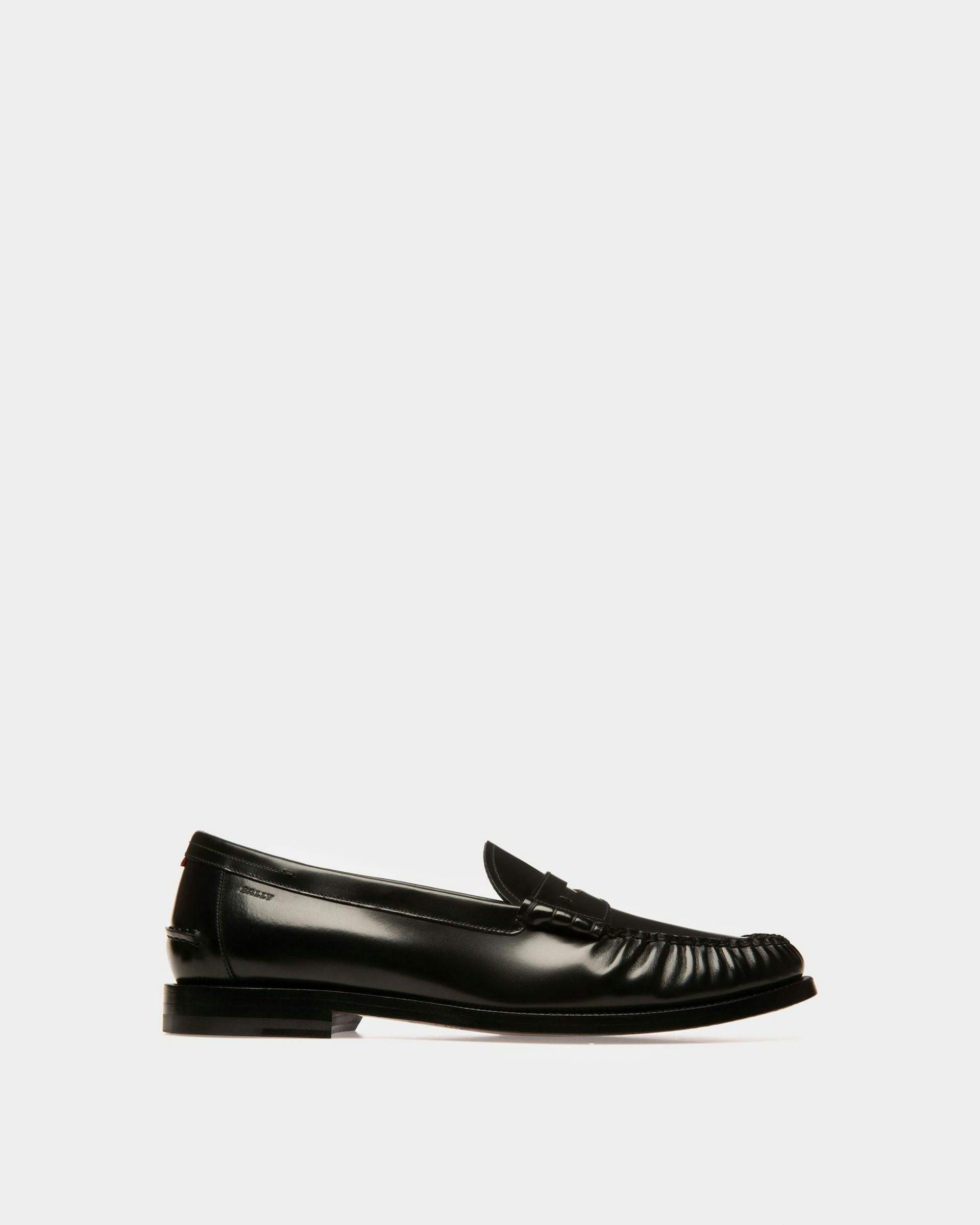 Coelo Leather Moccasins In Black - Men's - Bally - 01