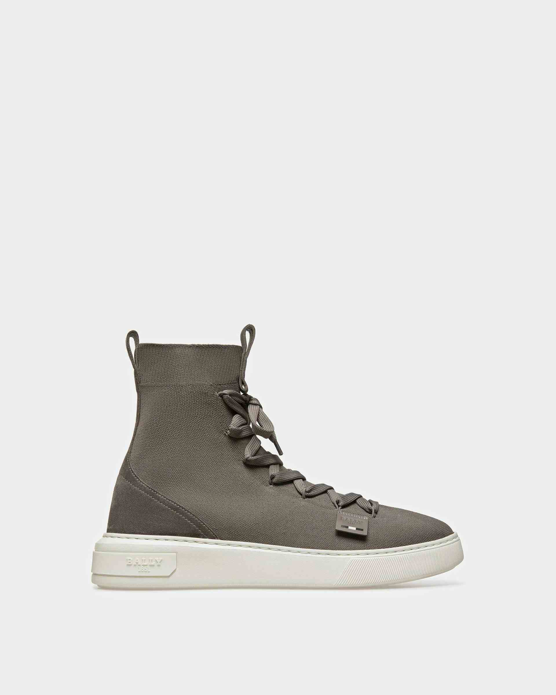 Mitys-T Leather Sneakers In Dark Mineral - Men's - Bally