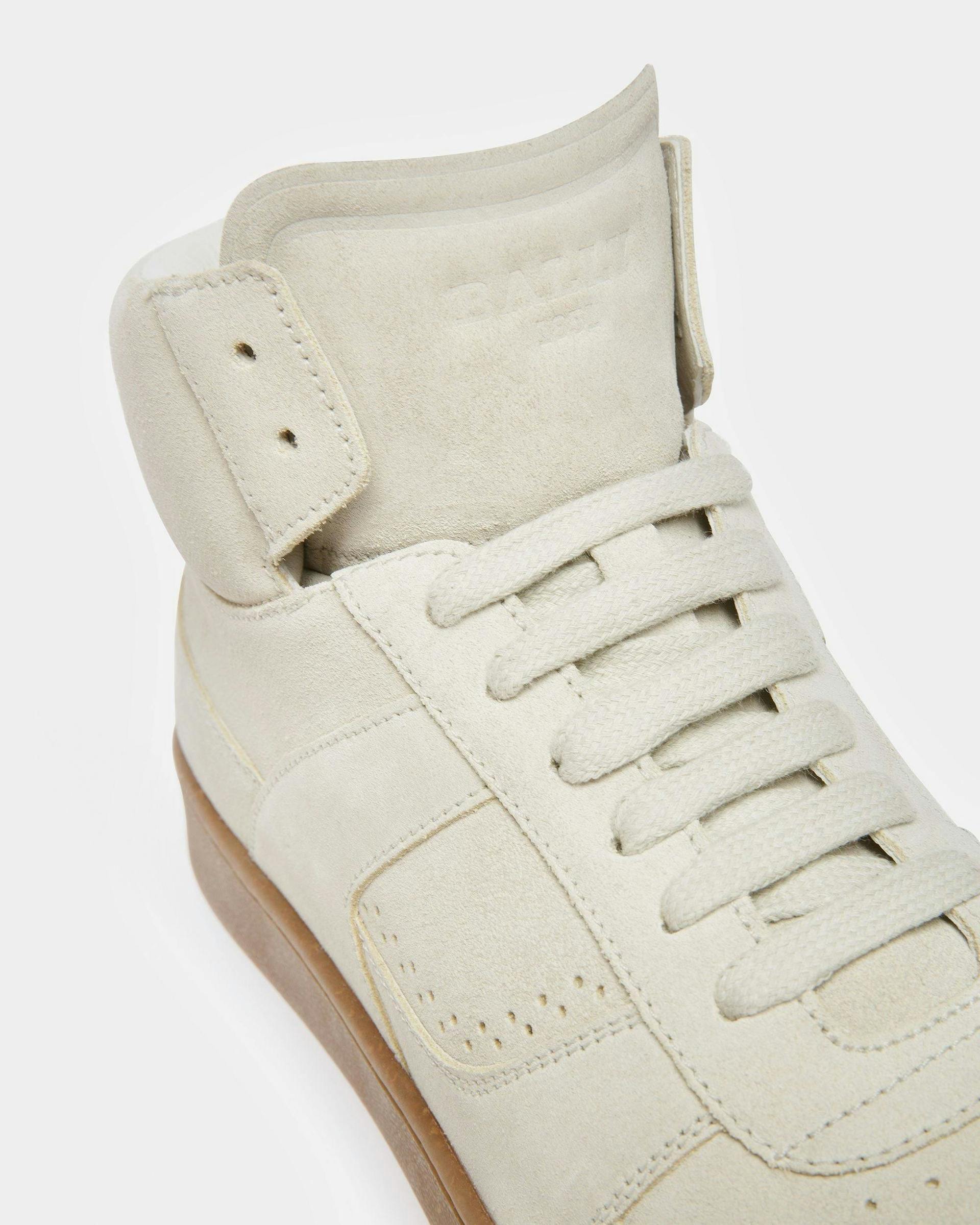 Wiggles Leather Sneakers In Dusty White - Men's - Bally - 05