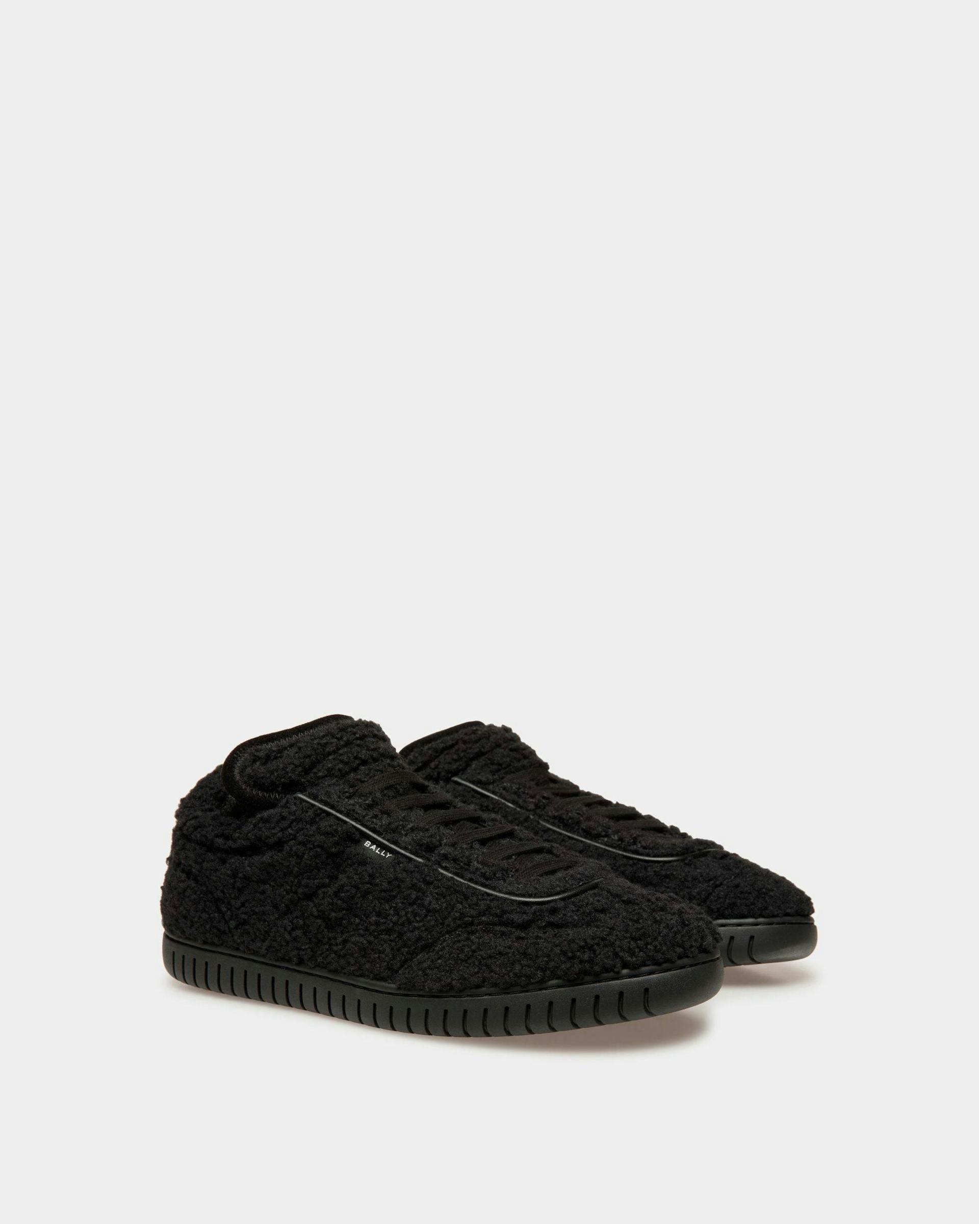 Player Sneakers In Black Synthetic Fur - Men's - Bally - 02