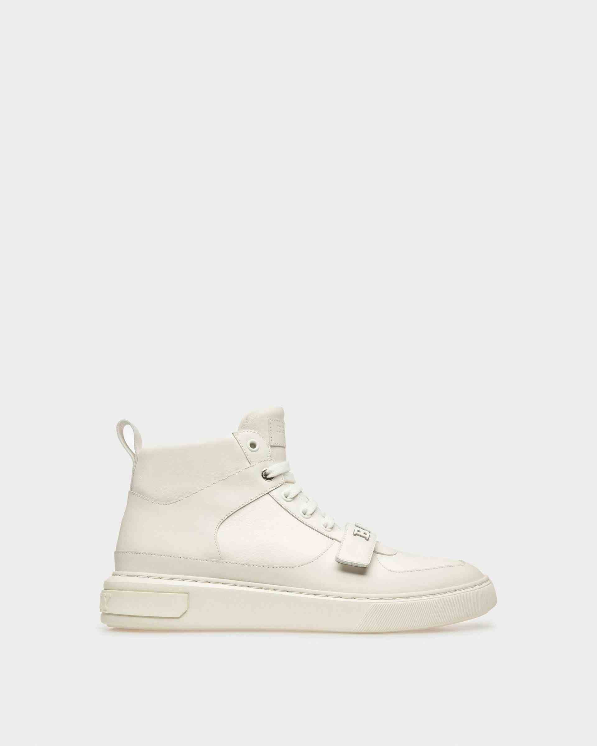 Merryk Leather Sneakers In White - Men's - Bally