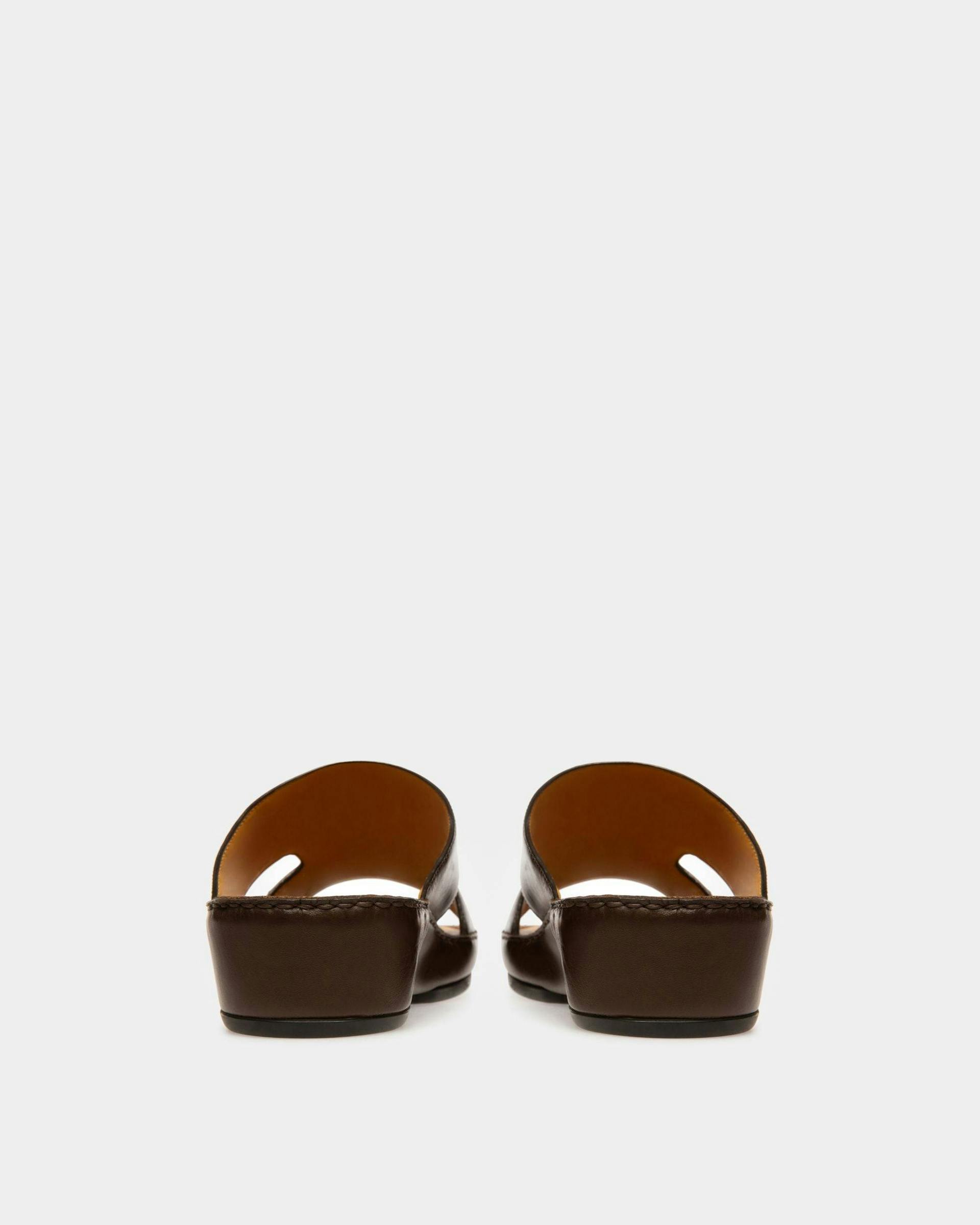 Harames Sandals In Brown Leather - Men's - Bally - 06