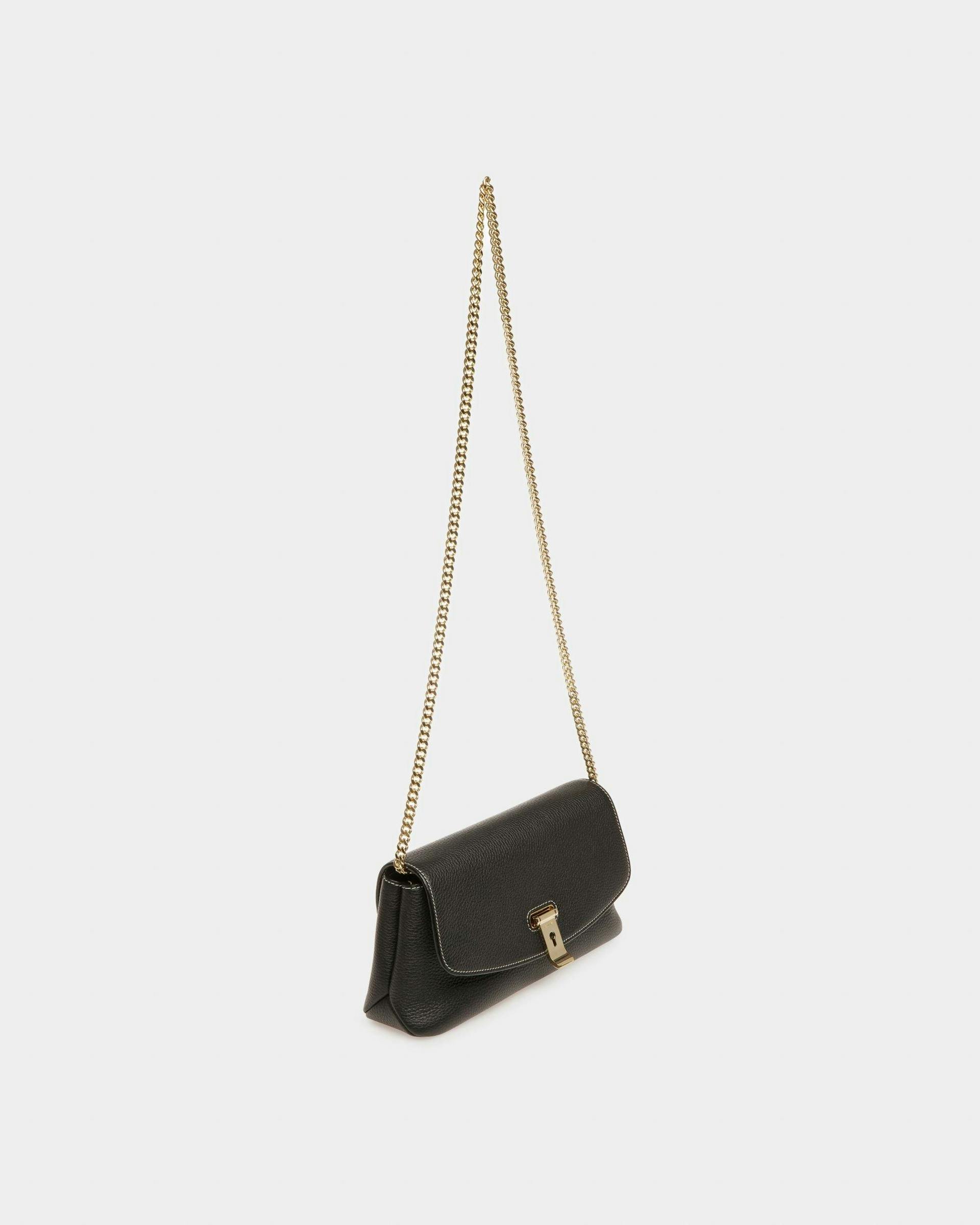 Leena Leather Minibag In Black - Women's - Bally - 06