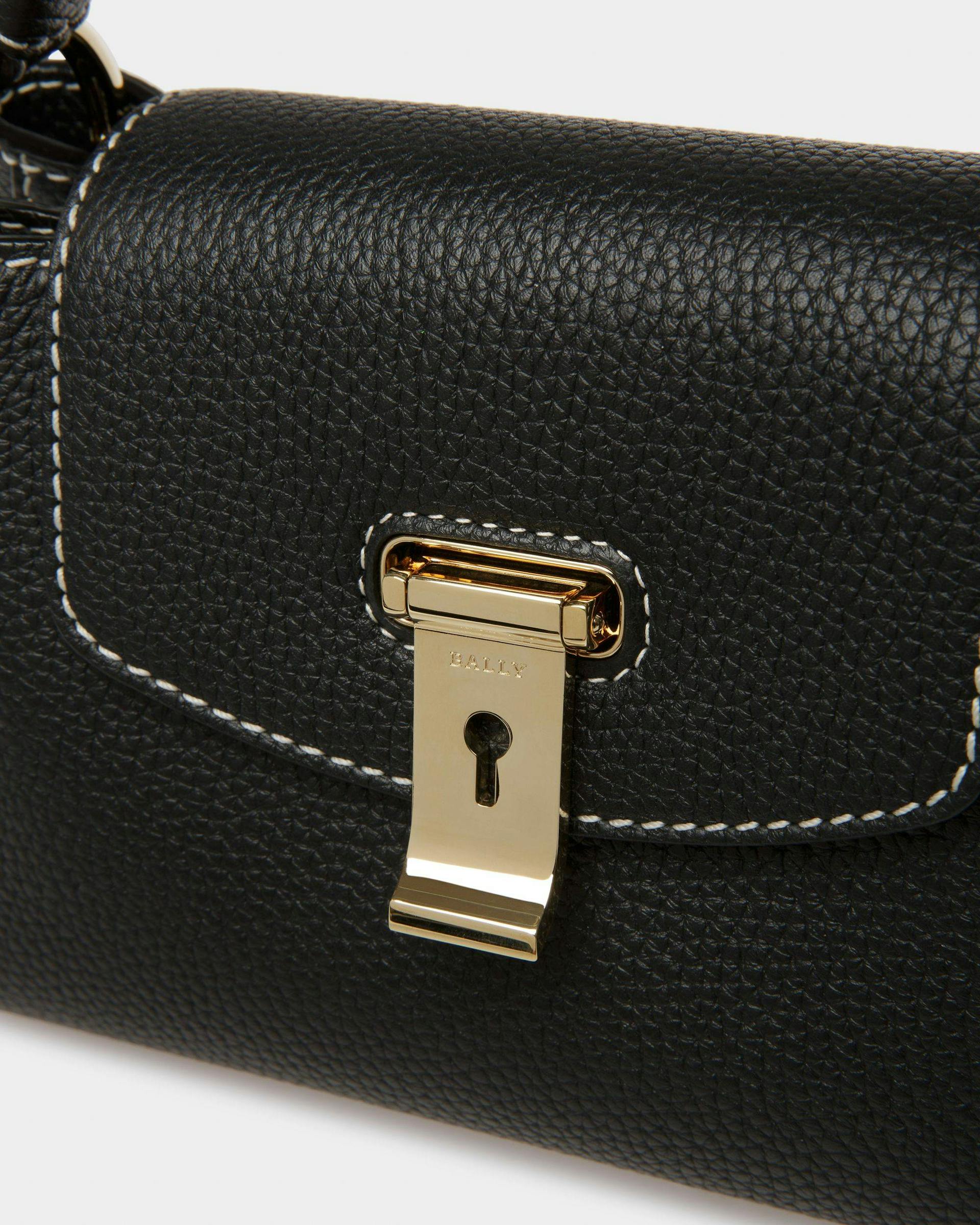 Layka XS Leather Minibag In Black - Women's - Bally - 05