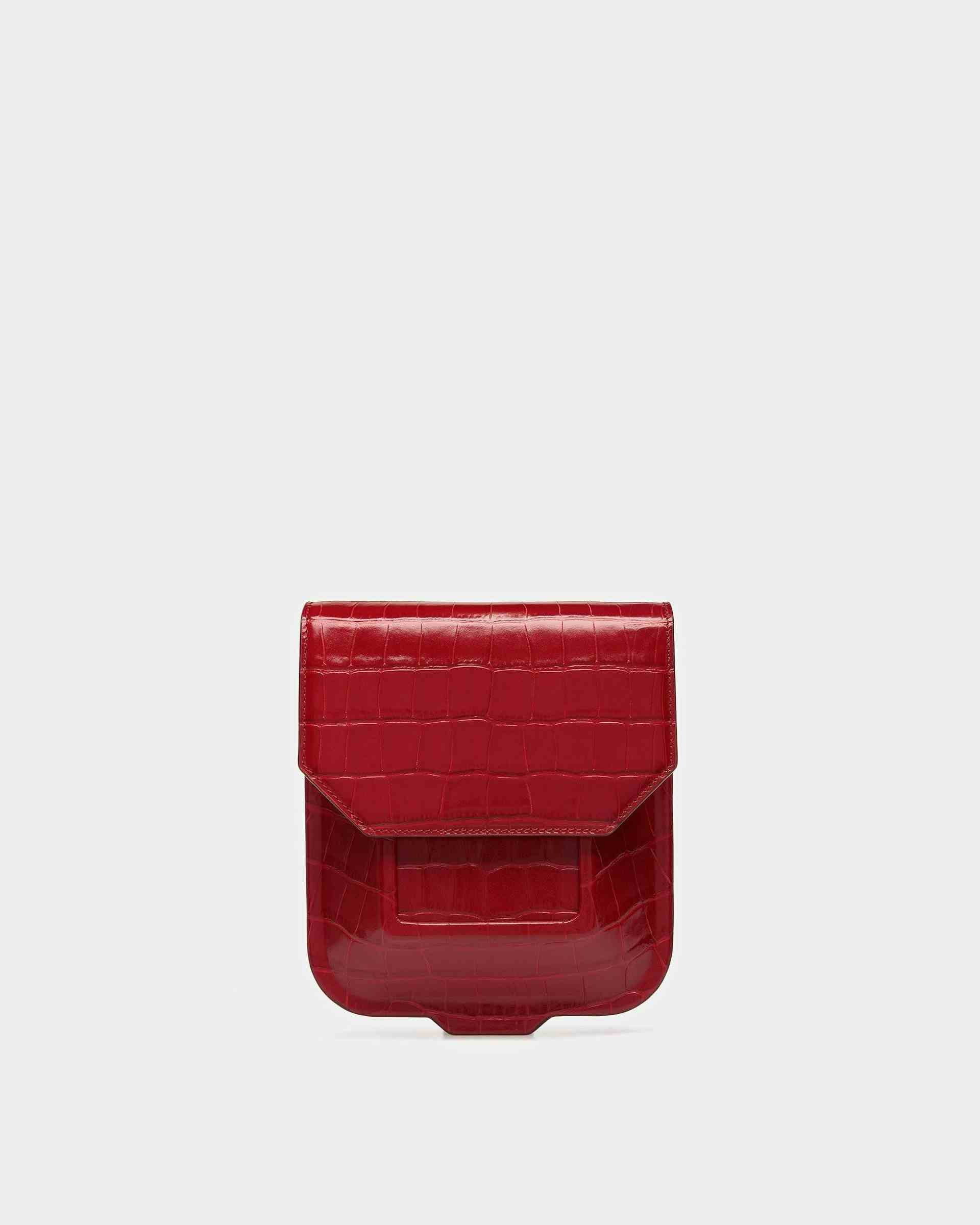 To Go Minibag In Crocodile Embossed Leather - Women's - Bally