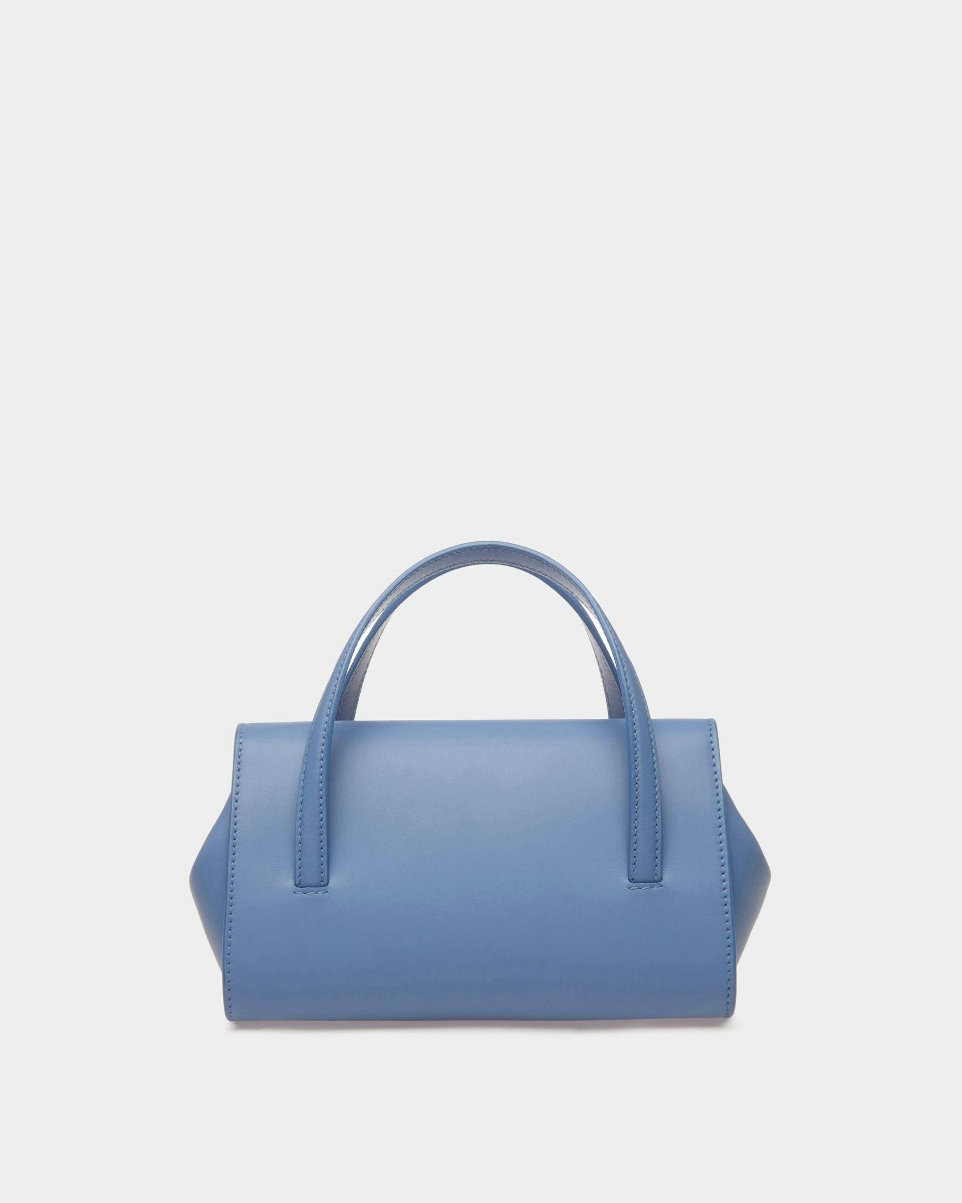 Baroque Minibag In Blue Kiss Leather - Women's - Bally - 03
