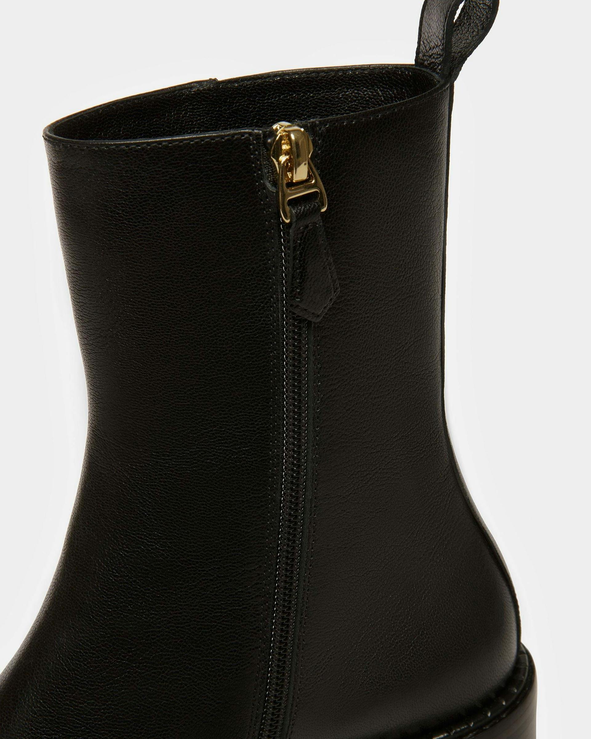 Austine Leather Boots In Black - Women's - Bally - 05