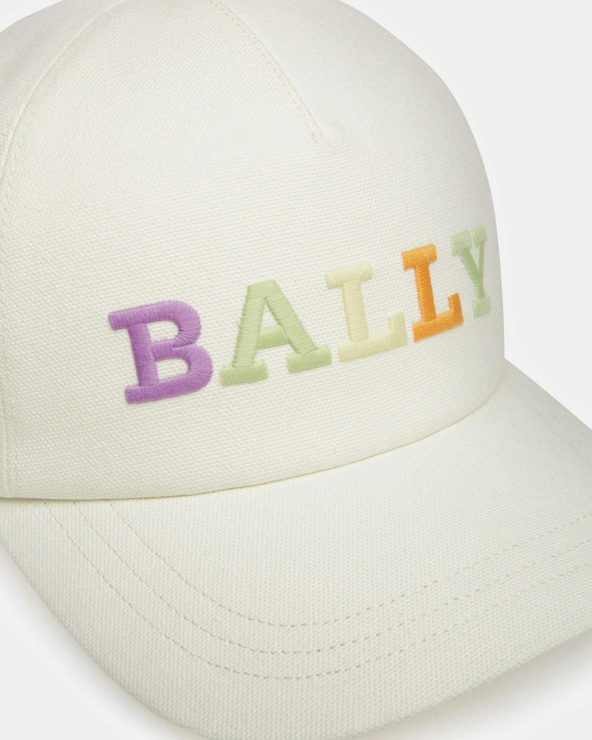 Cotton Baseball Cap Wit Rabbit Motif - Women's - Bally - 04