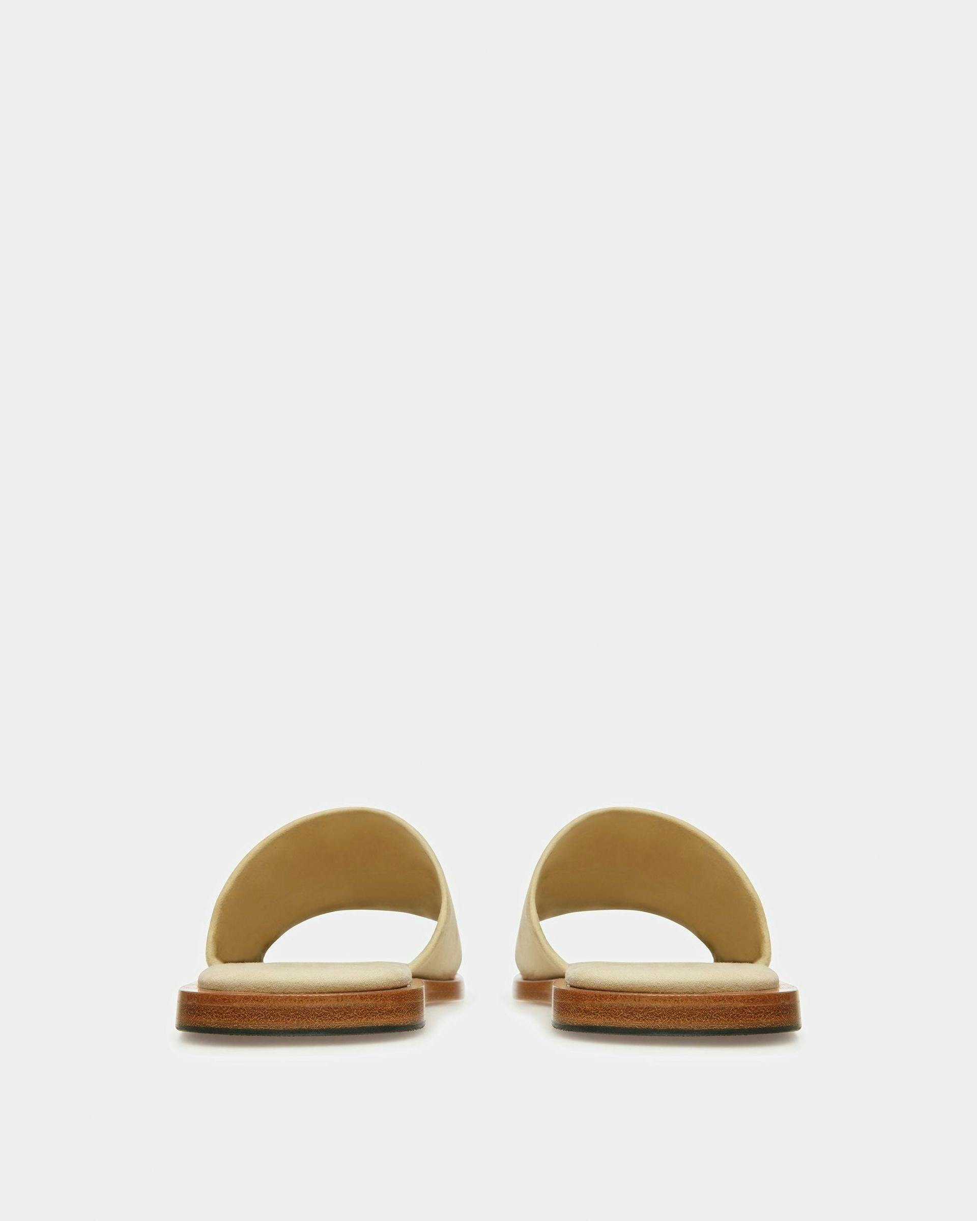 Sabian Leather Sandals In Fossil - Women's - Bally - 04