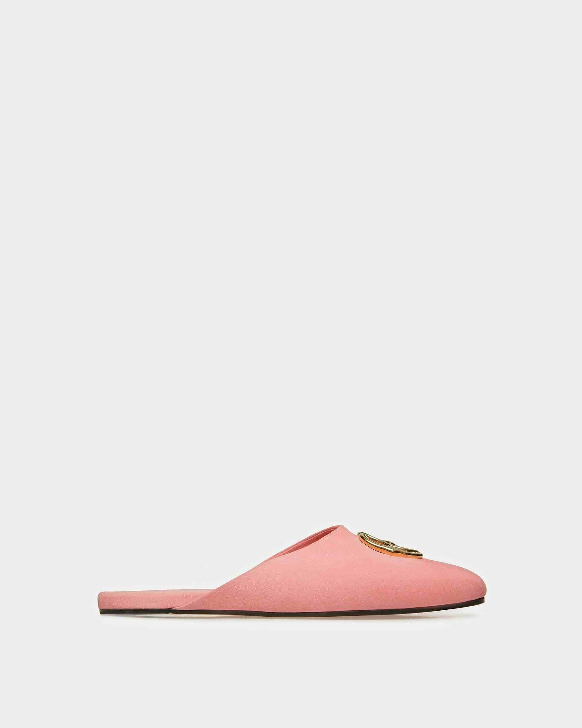 Emblem Loafer In Suede - Women's - Bally