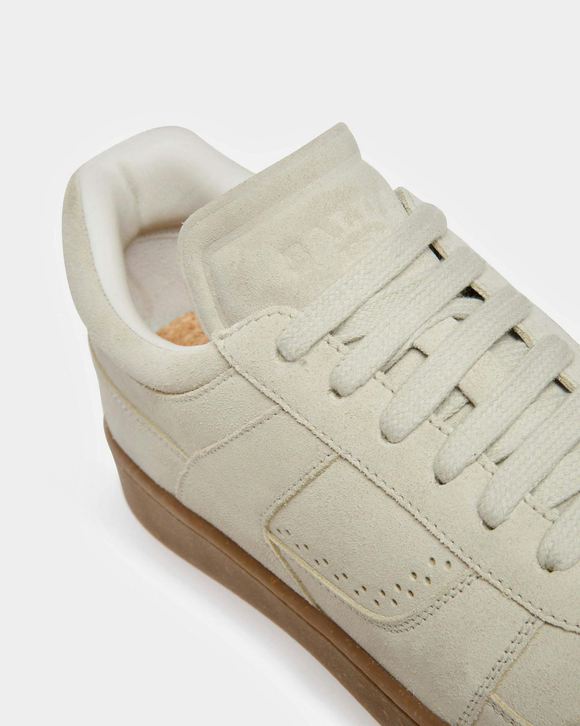 Weky Leather Sneakers In Dusty White - Women's - Bally - 06