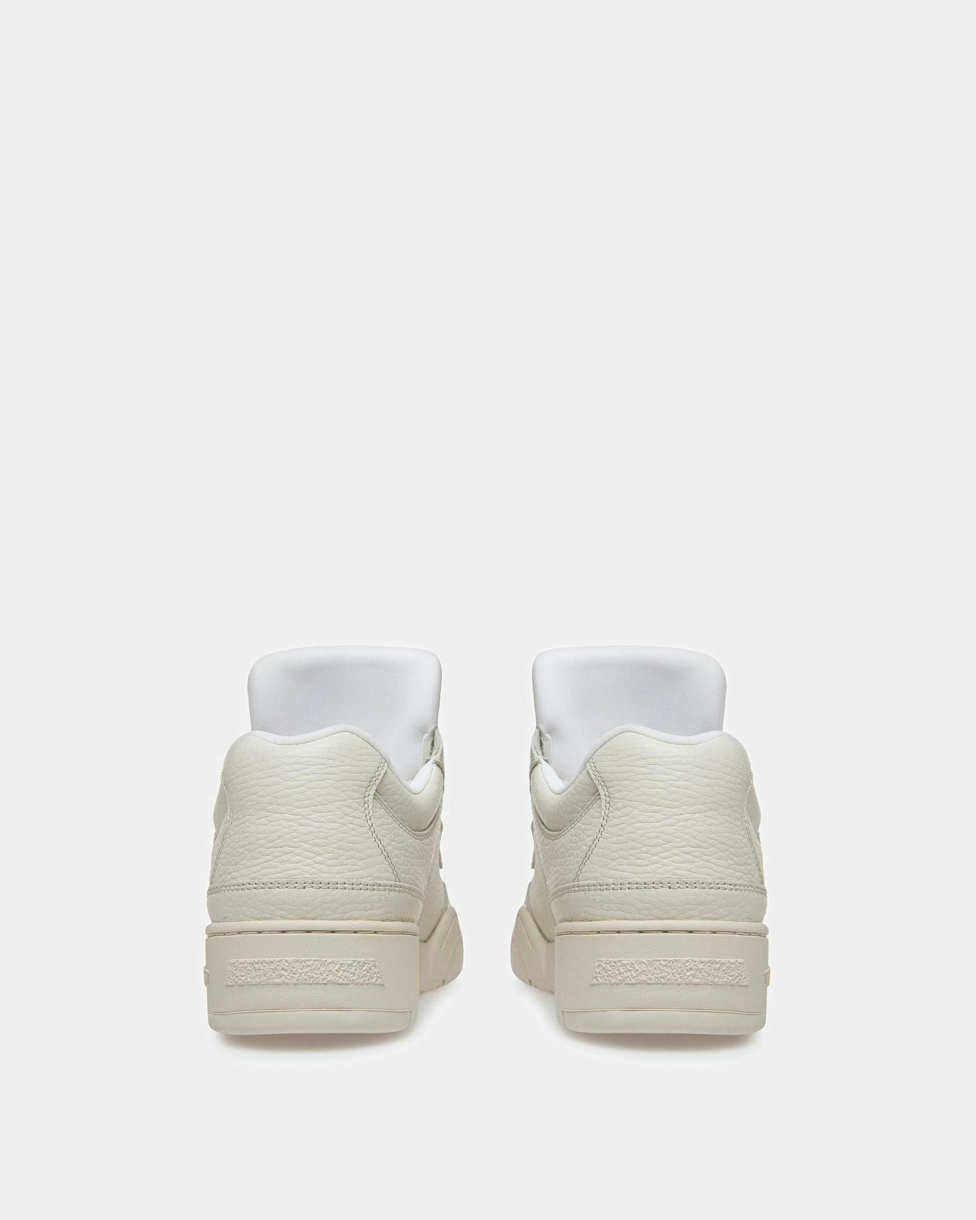Kiro Leather Sneakers In Dusty White - Women's - Bally - 04