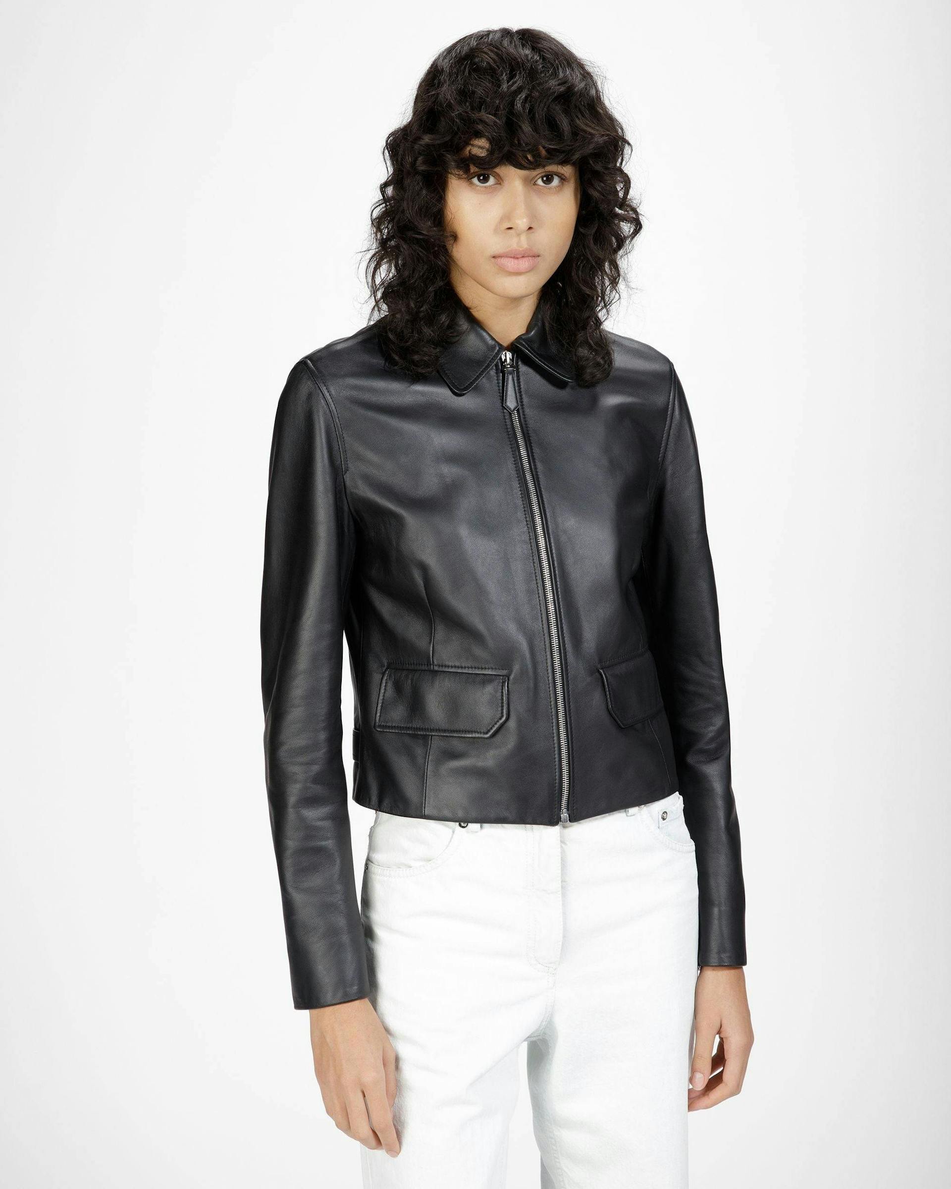 Leather Jacket - Women's - Bally - 02