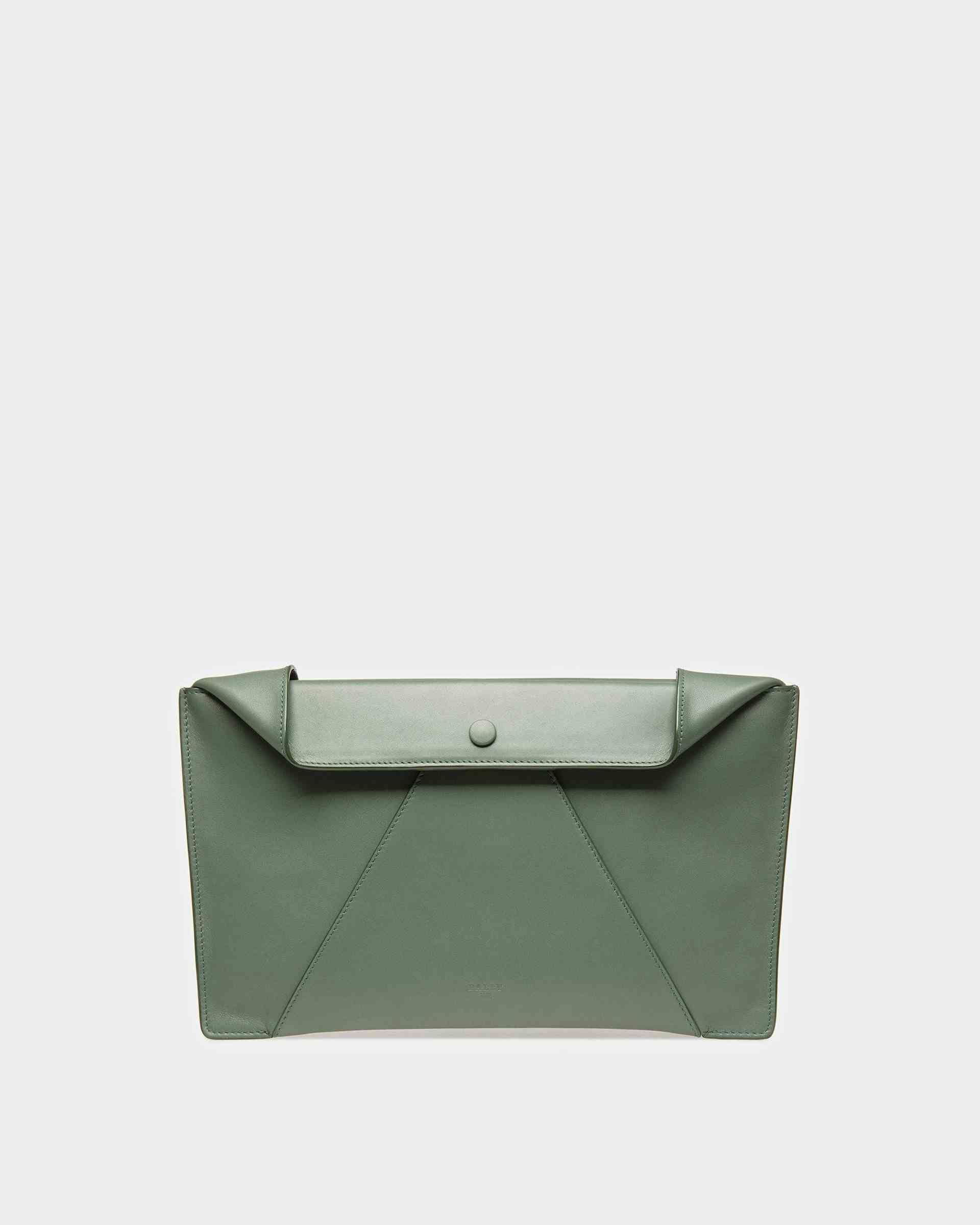 Annia Leather Minibag In Sage - Women's - Bally