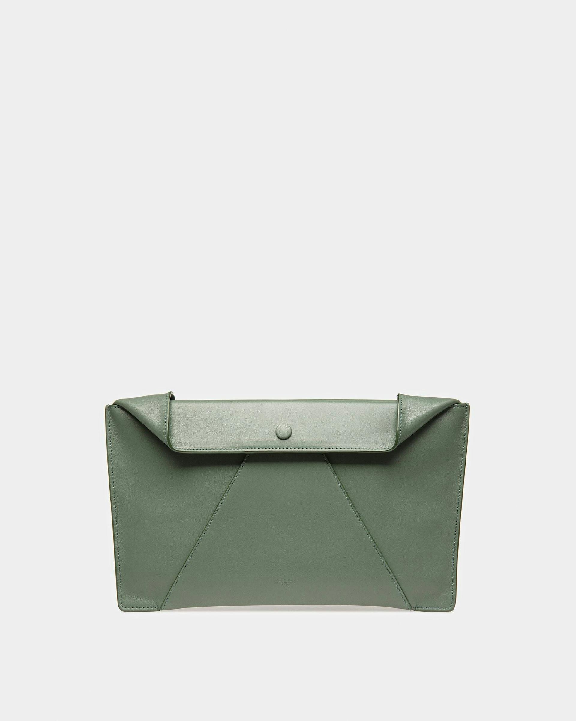 Annia Leather Minibag In Sage - Women's - Bally - 01