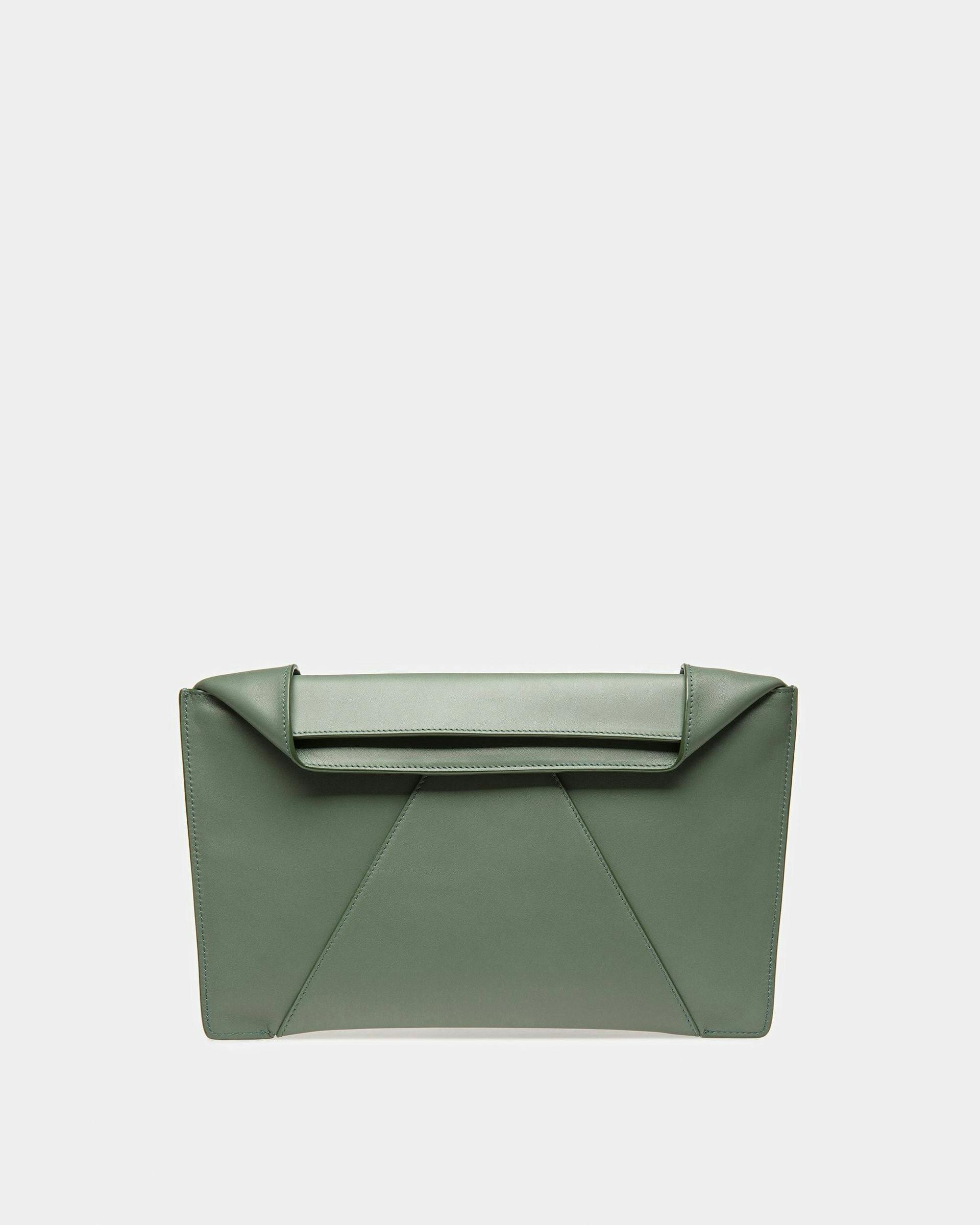 Annia Leather Minibag In Sage - Women's - Bally - 02