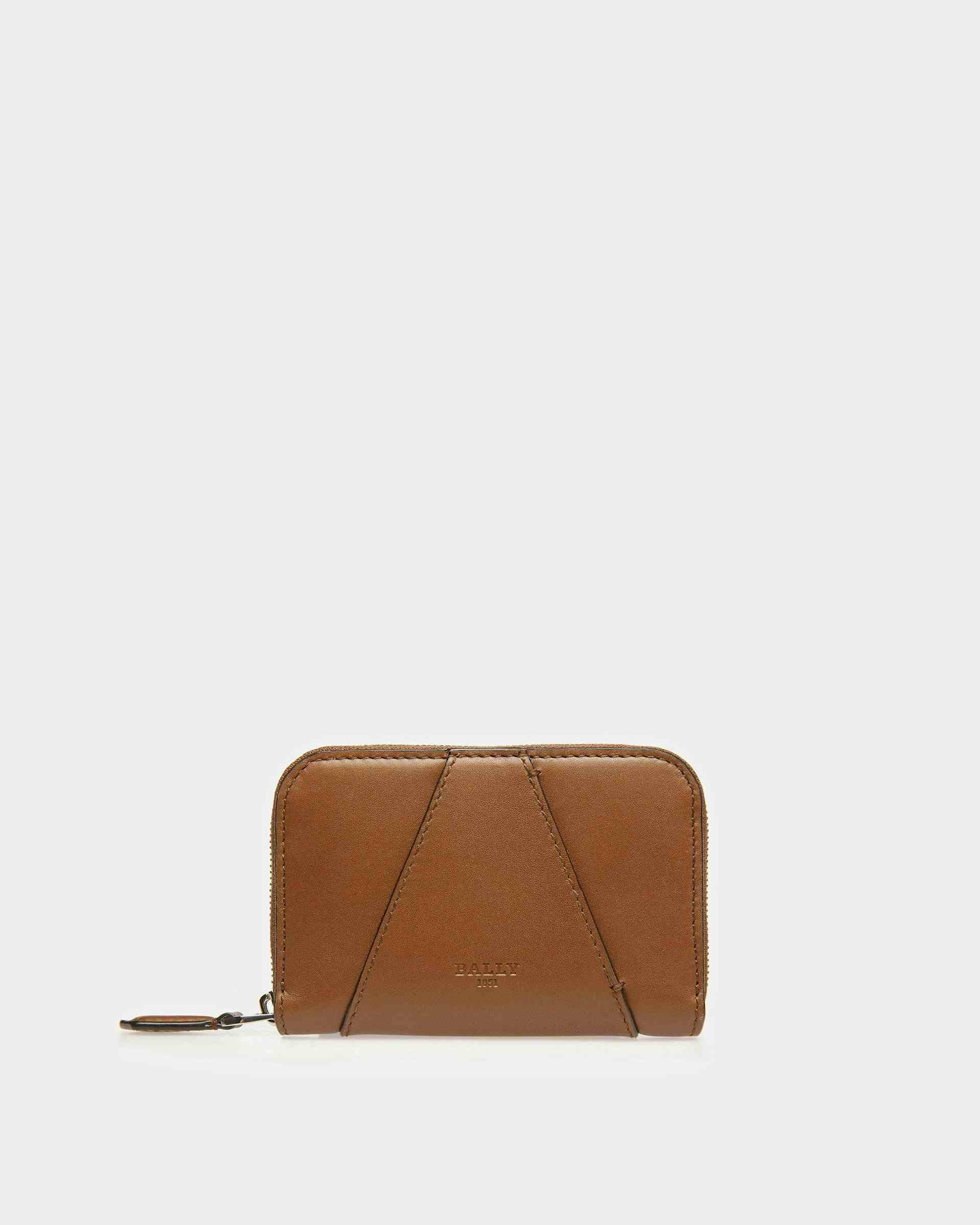 Angye Leather Wallet In Brown - Women's - Bally