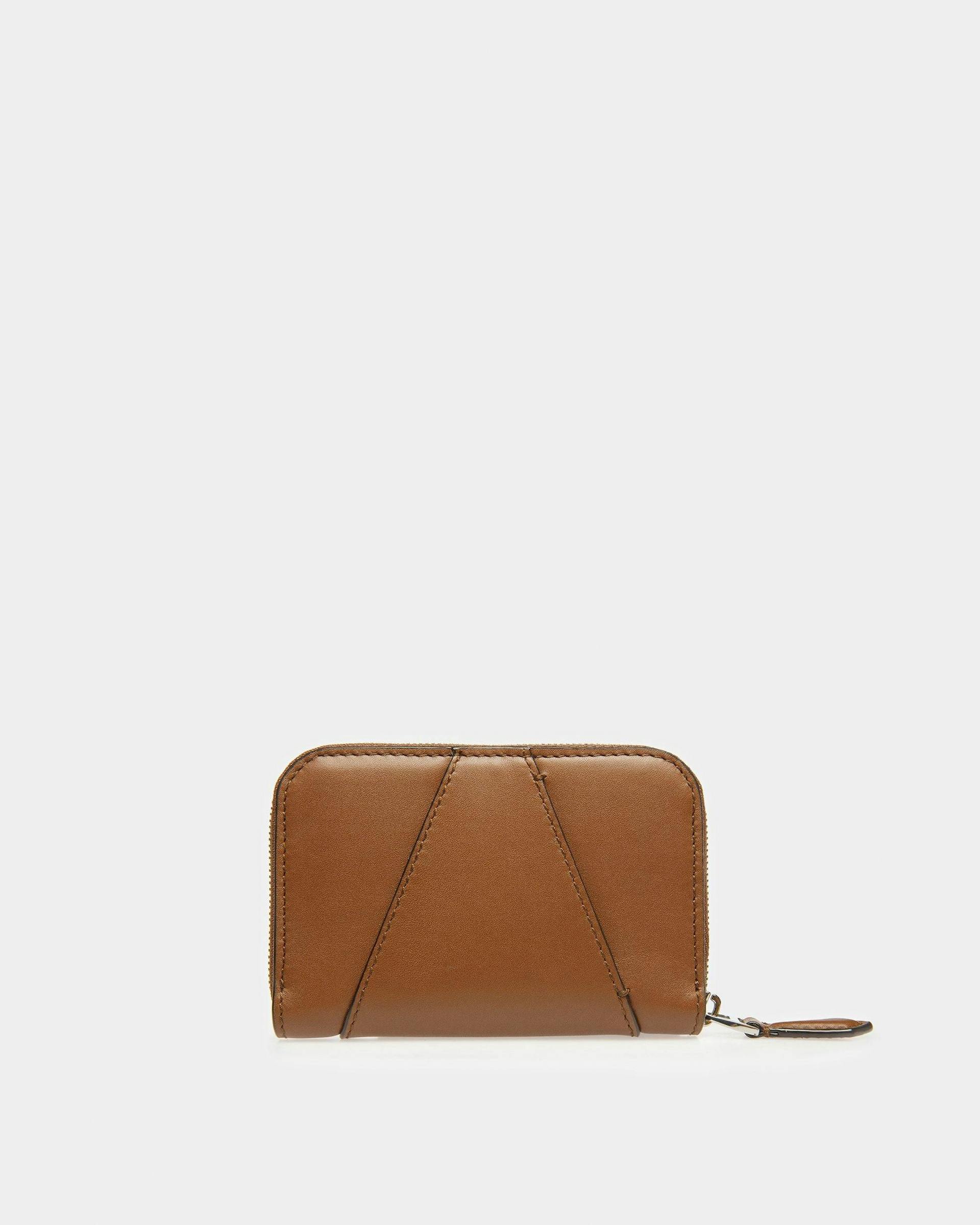 Angye Leather Wallet In Brown - Women's - Bally - 02