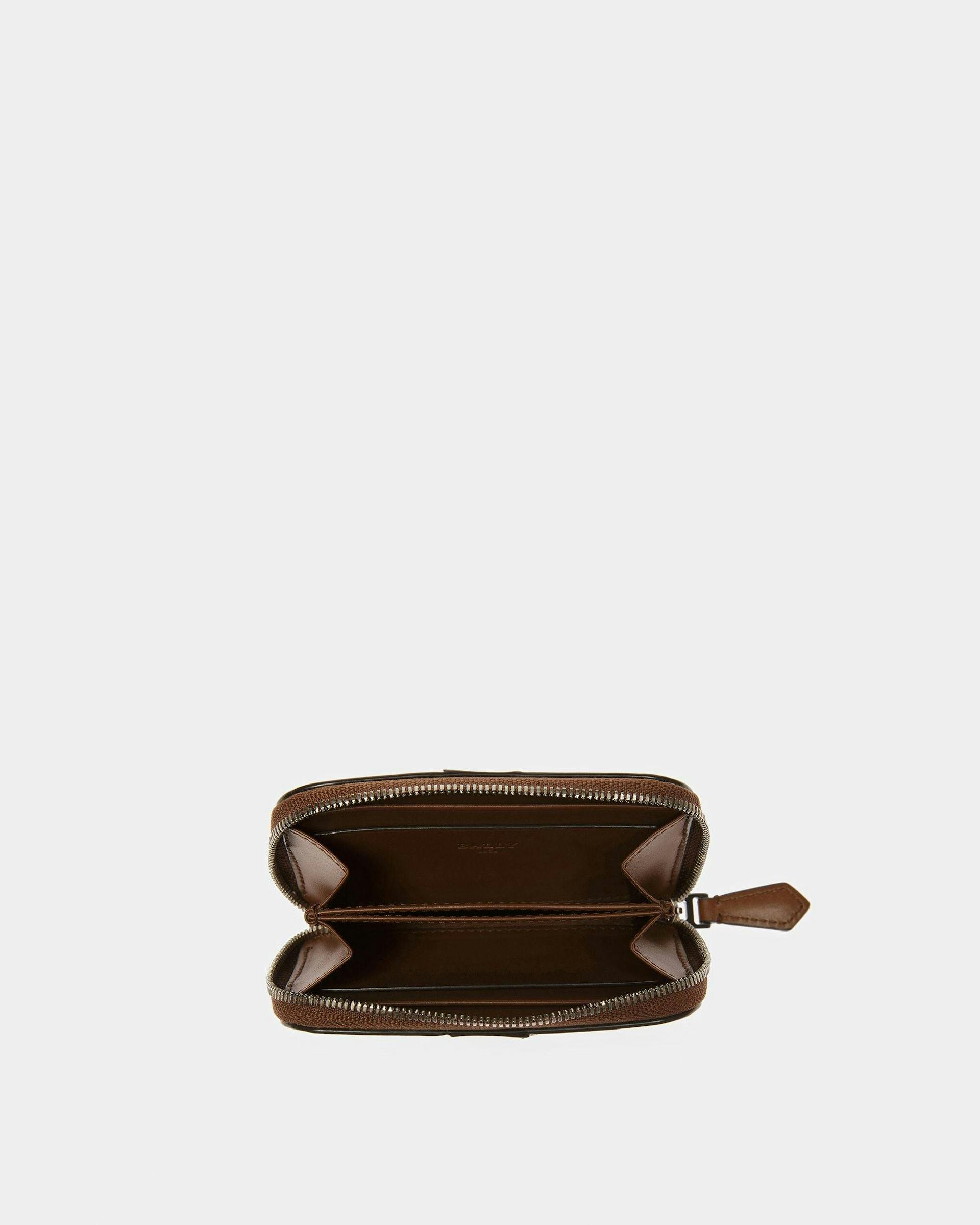 Angye Leather Wallet In Brown - Women's - Bally - 03
