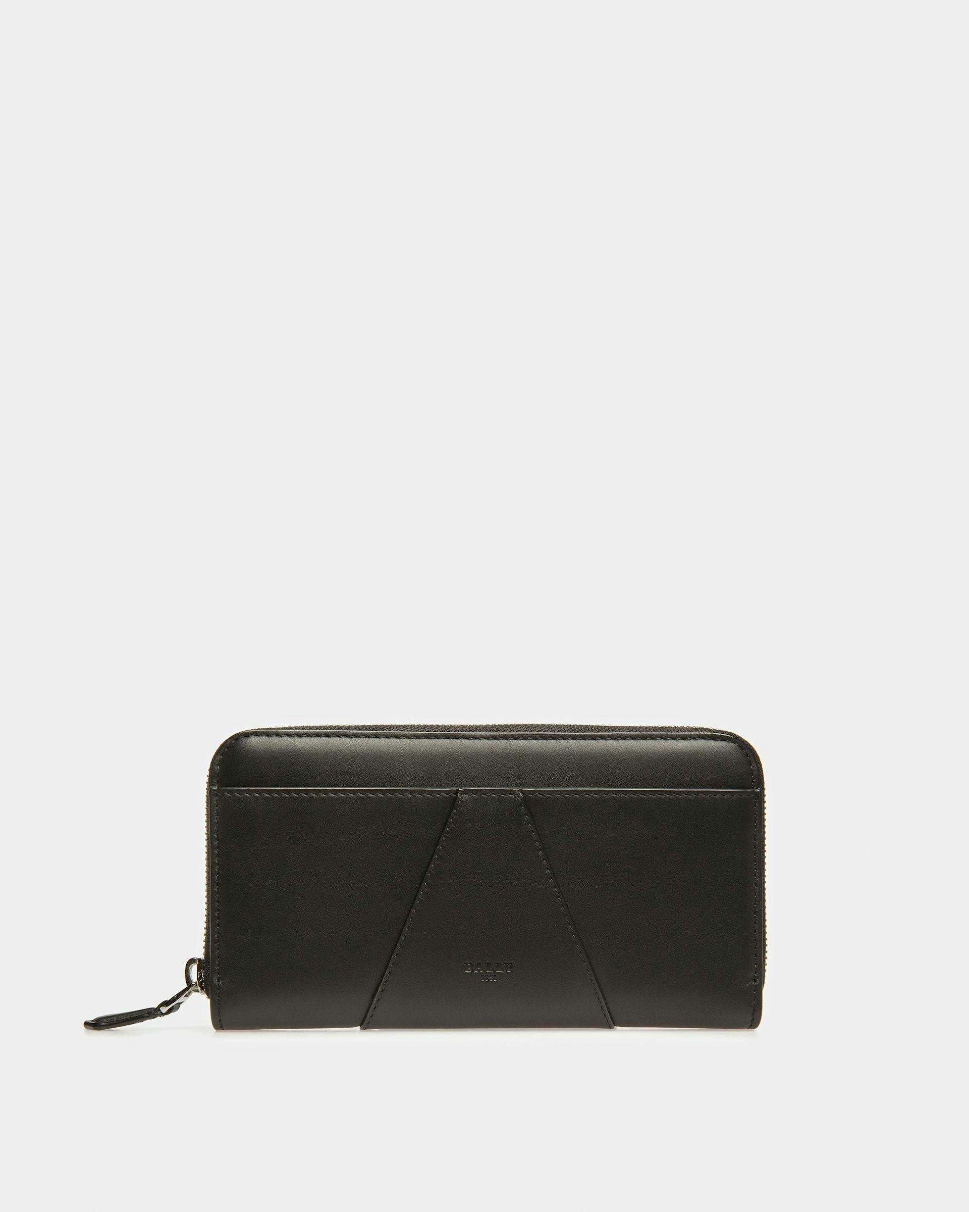 Avenor Leather Wallet In Black - Women's - Bally - 01