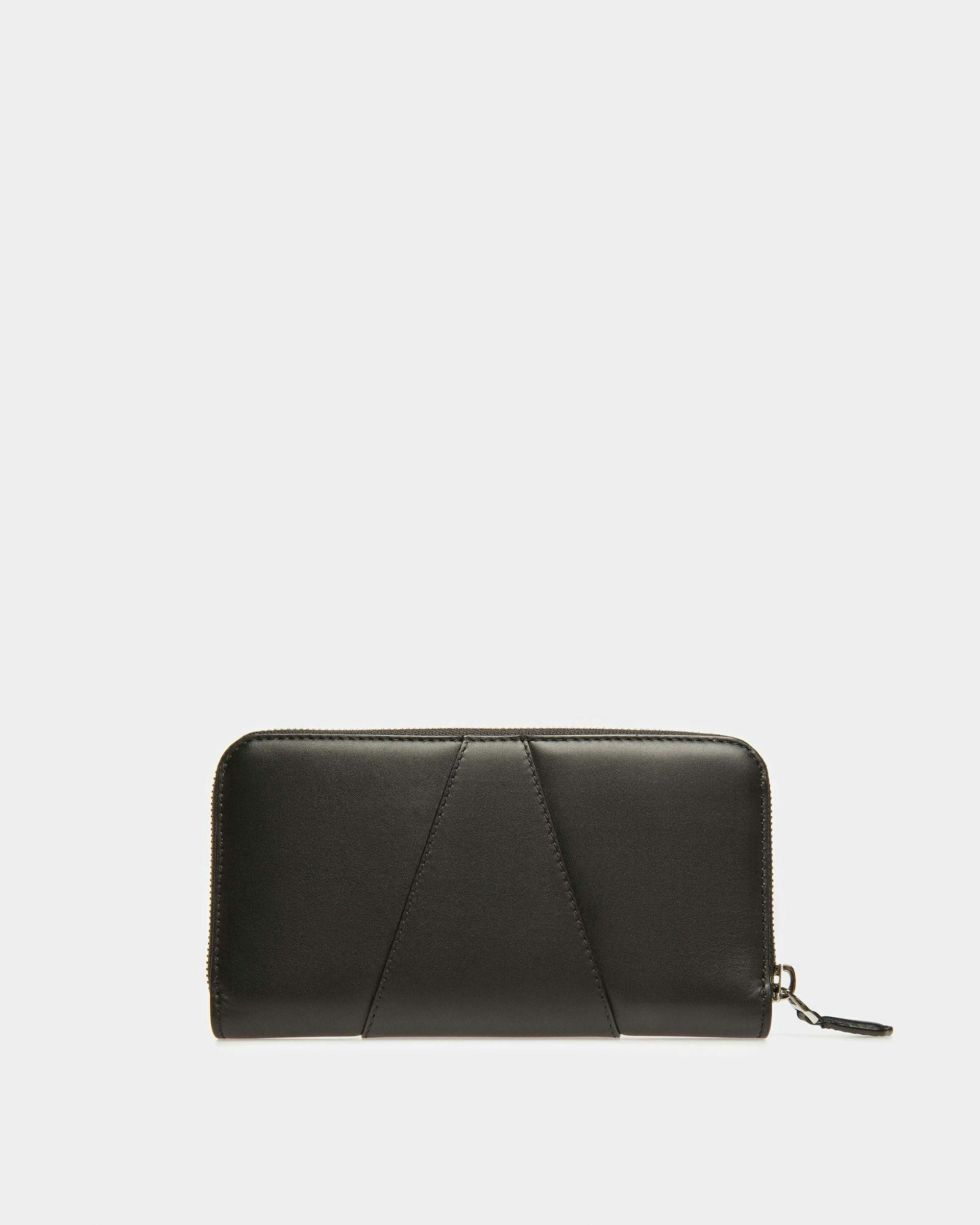 Avenor Leather Wallet In Black - Women's - Bally - 02