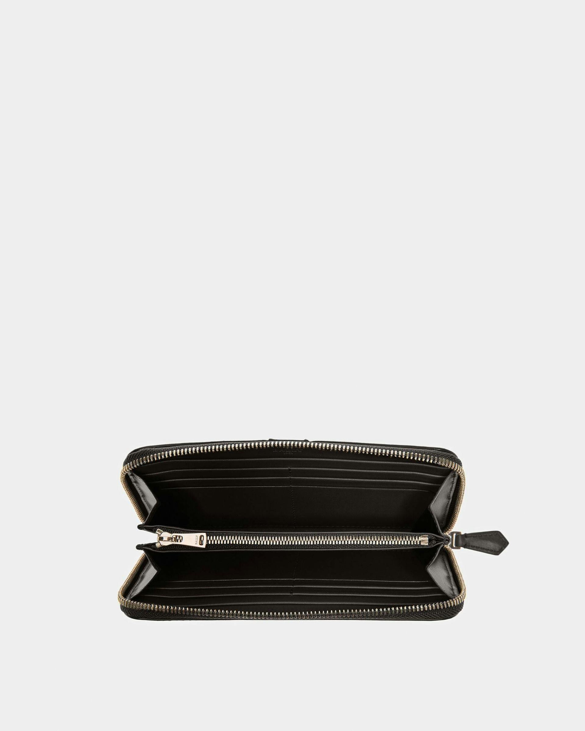 Avenor Leather Wallet In Black - Women's - Bally - 03