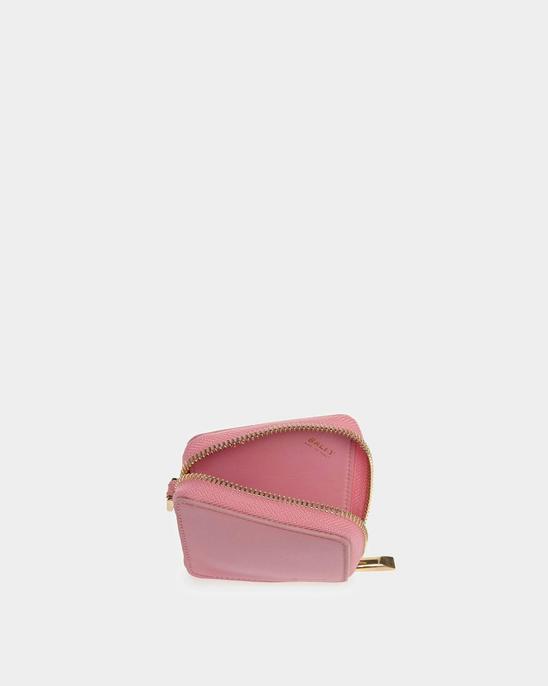 Block Zipped Coin Purse In Leather - Women's - Bally - 04