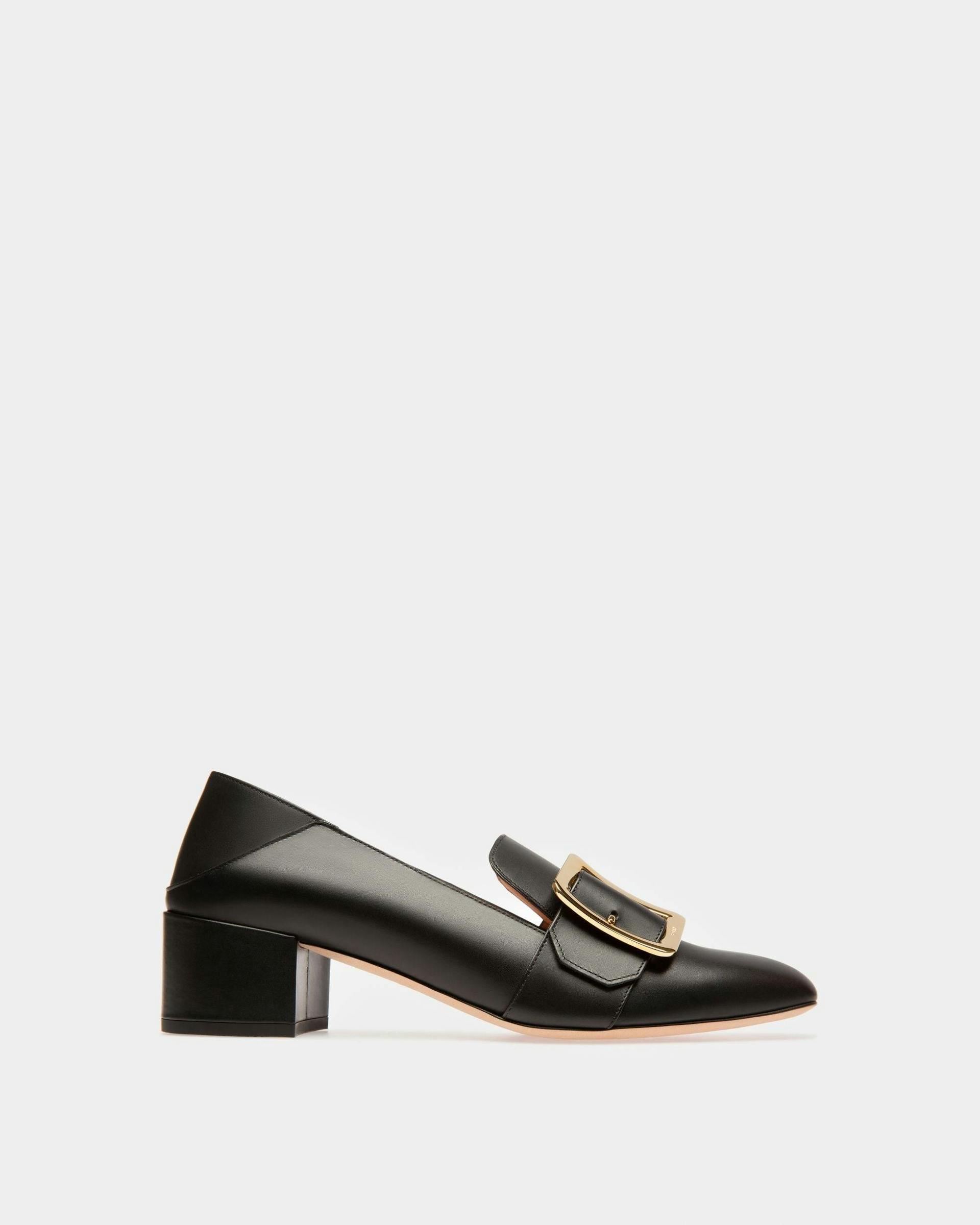 | Womens Pumps | Black Leather | Bally
